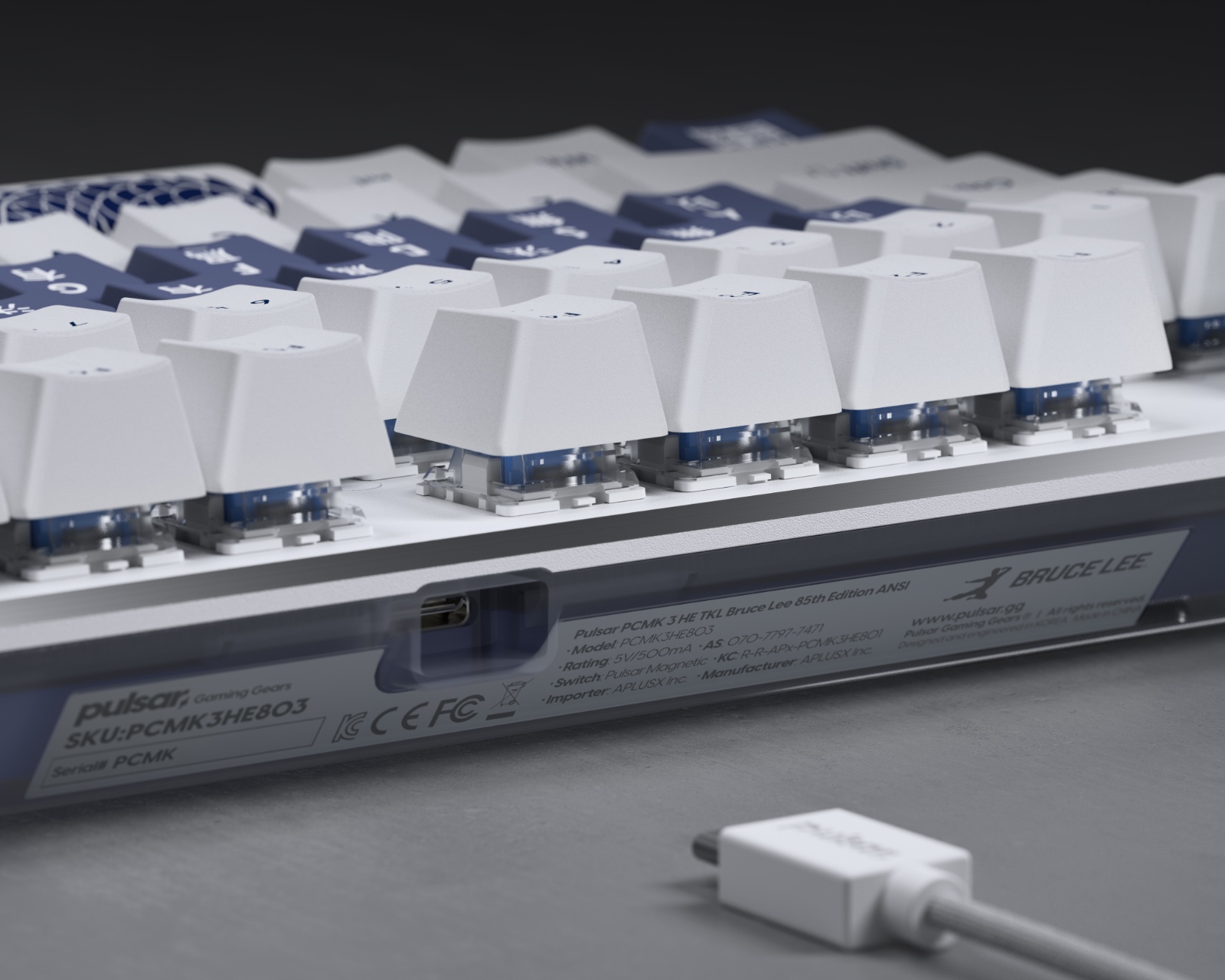 Pulsar PCMK 3 HE 60 Magnetic Keyboard ANSI - Bruce Lee 85th ED