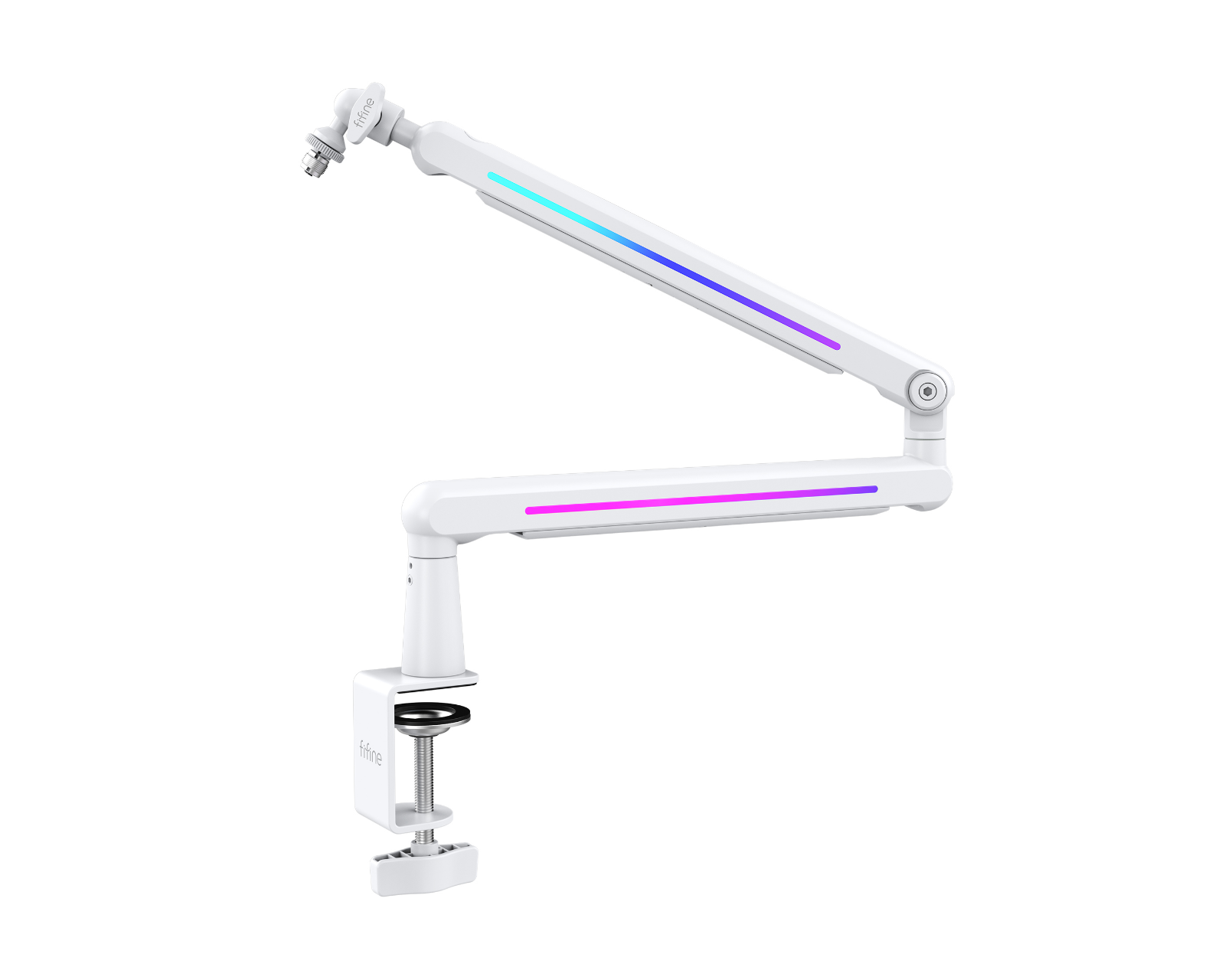 Fifine BM88 Pro Microphone Arm - White - us.MaxGaming.com