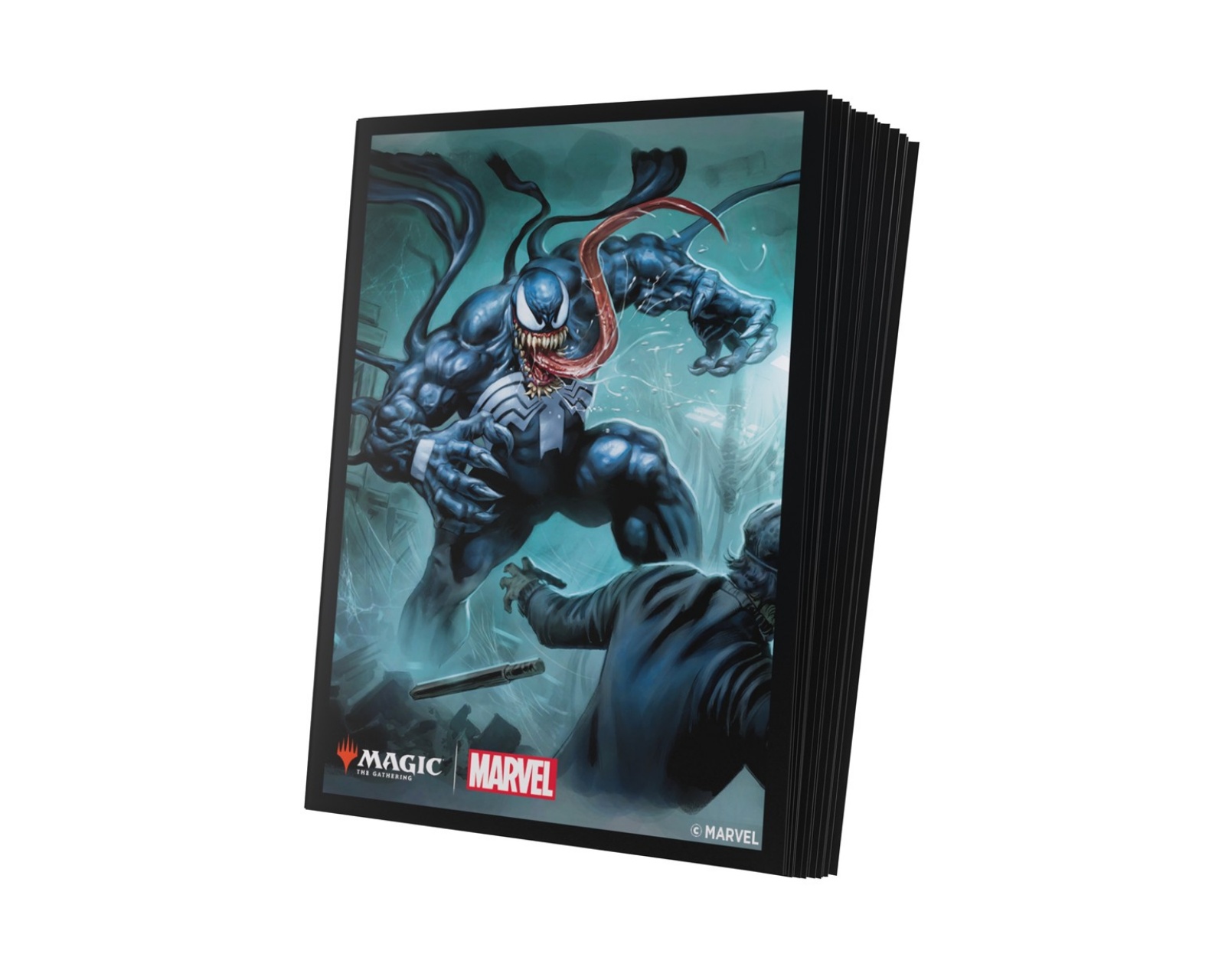 MTG マーベル ヴェノム スリーブ 105枚入 2箱 Magic: the Gathering Venom Card Sleeves - us.MaxGaming.com