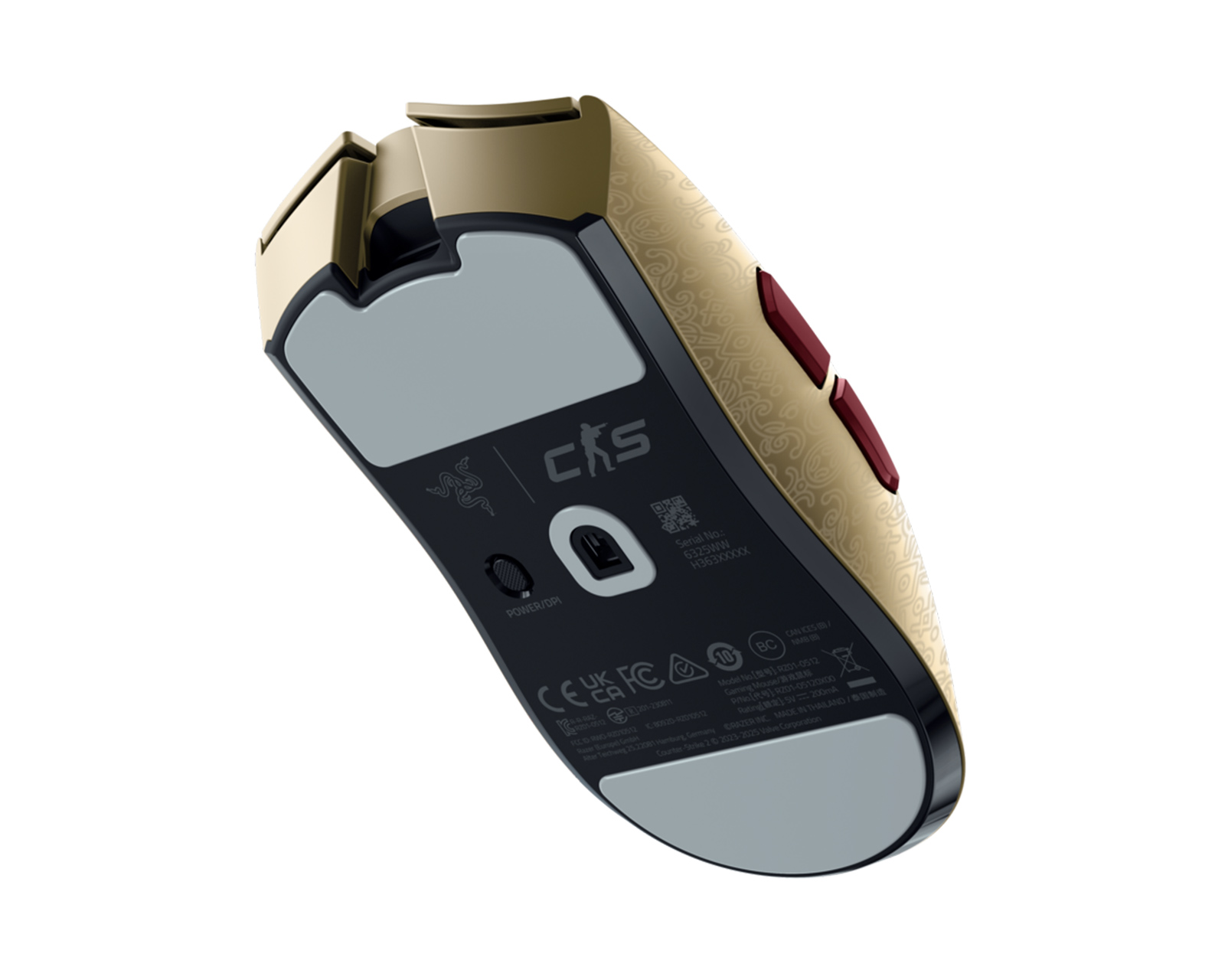 Razer Viper V3 Pro Lightweight Wireless - Counter-Strike 2 Ed