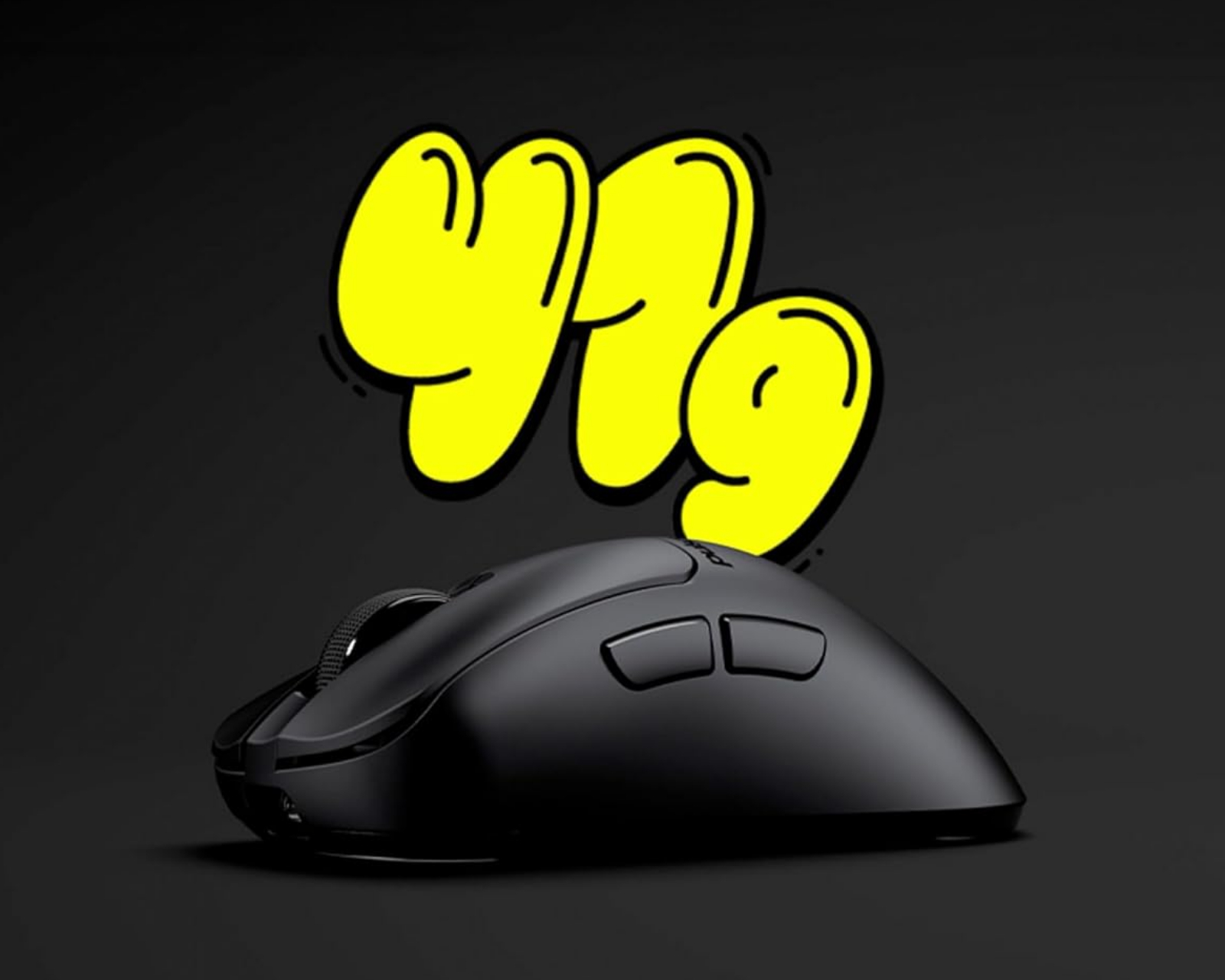 Pulsar Xlite CrazyLight Medium Wireless Gaming Mouse - Jet Black