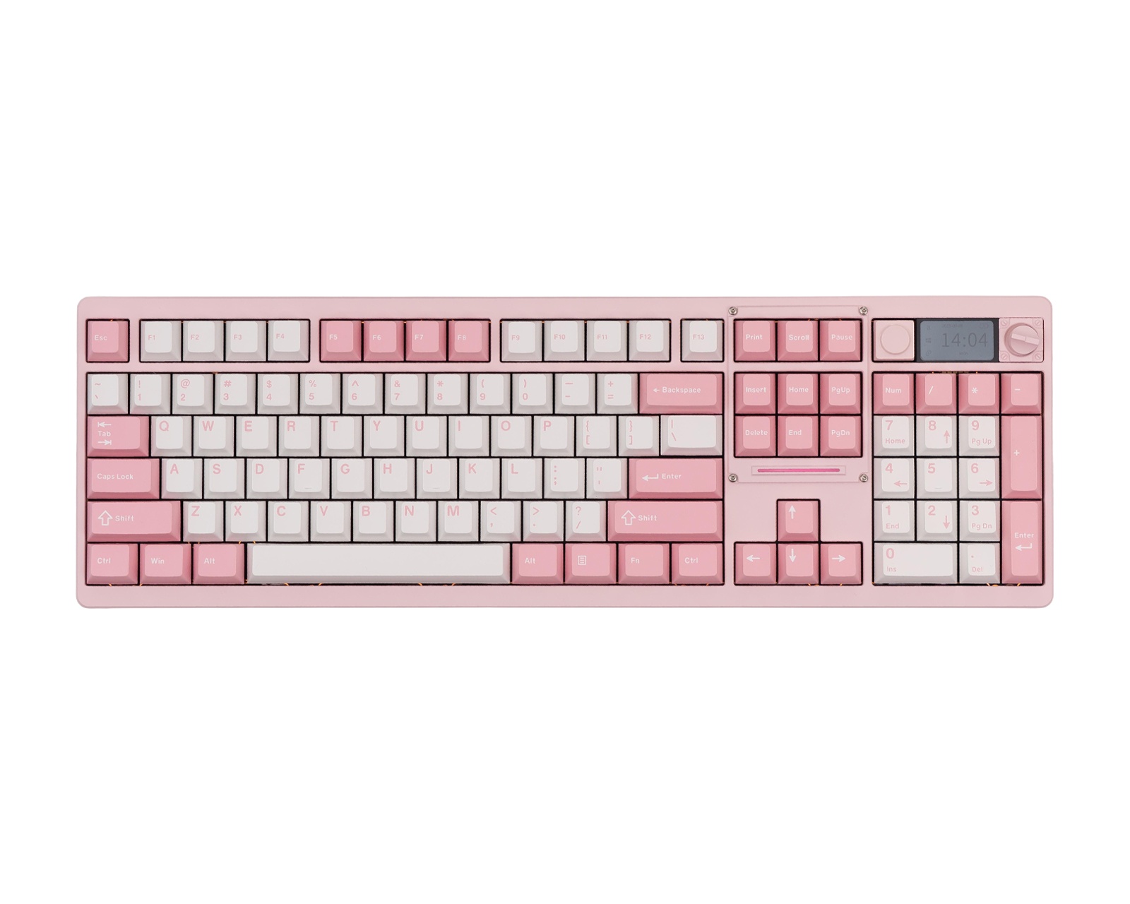 Chilkey ND104 Wireless Keyboard - Soft Pink [WS Breeze] - us