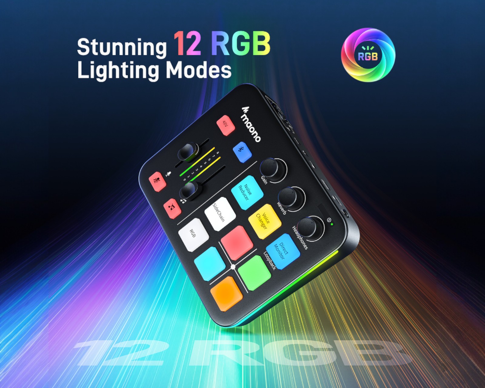 Maono Maonocaster G1 Neo Mixer - Black - us.MaxGaming.com