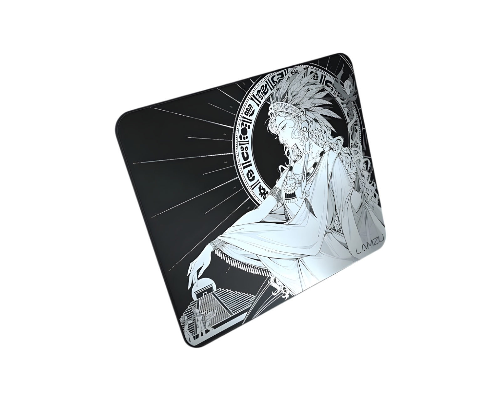 Lamzu Maya Gaming Mousepad - Black/White - us.MaxGaming.com
