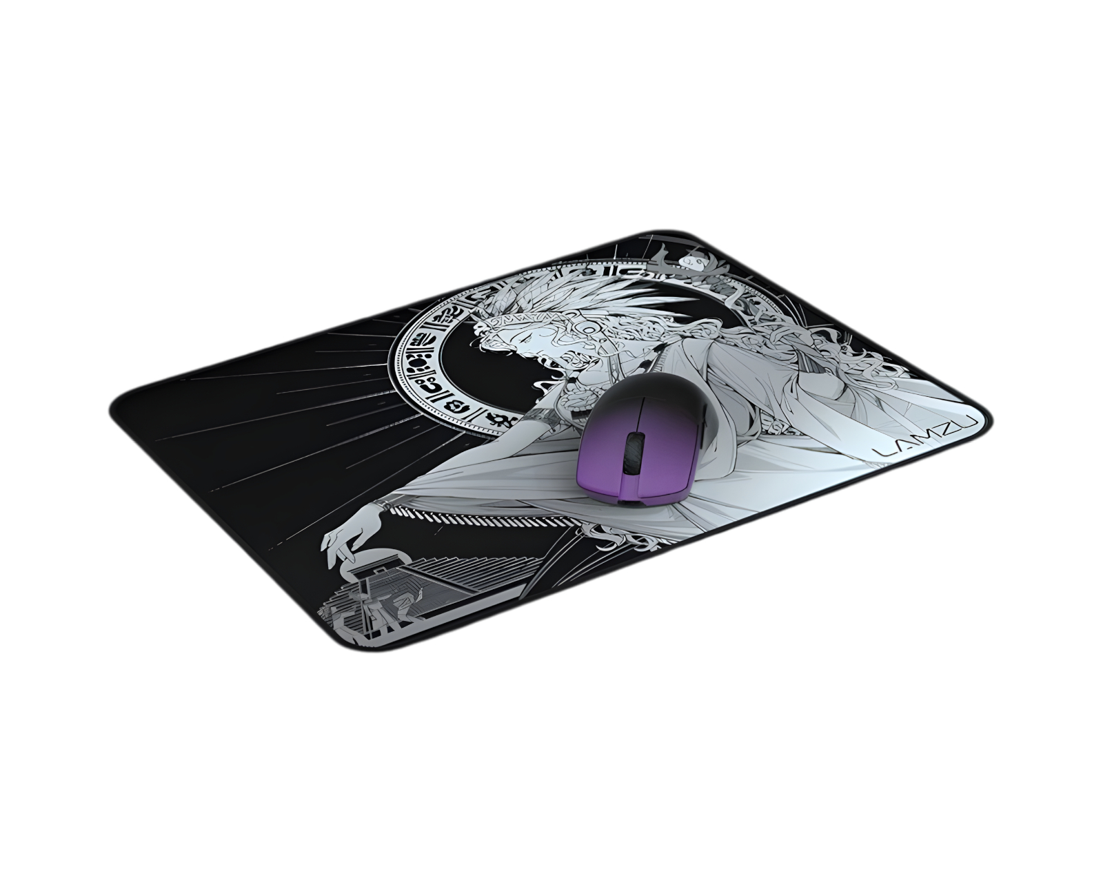 Lamzu Maya Gaming Mousepad - Black/White - us.MaxGaming.com