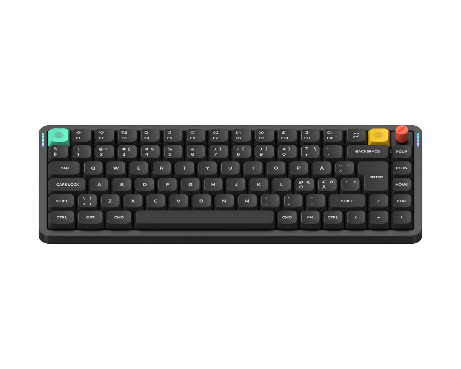 NuPhy Air75 V3 US配列 Red nano Nebula Dark NuPhy Air75 V3 Wireless Keyboard – Nebula Black [Red Nano Switch