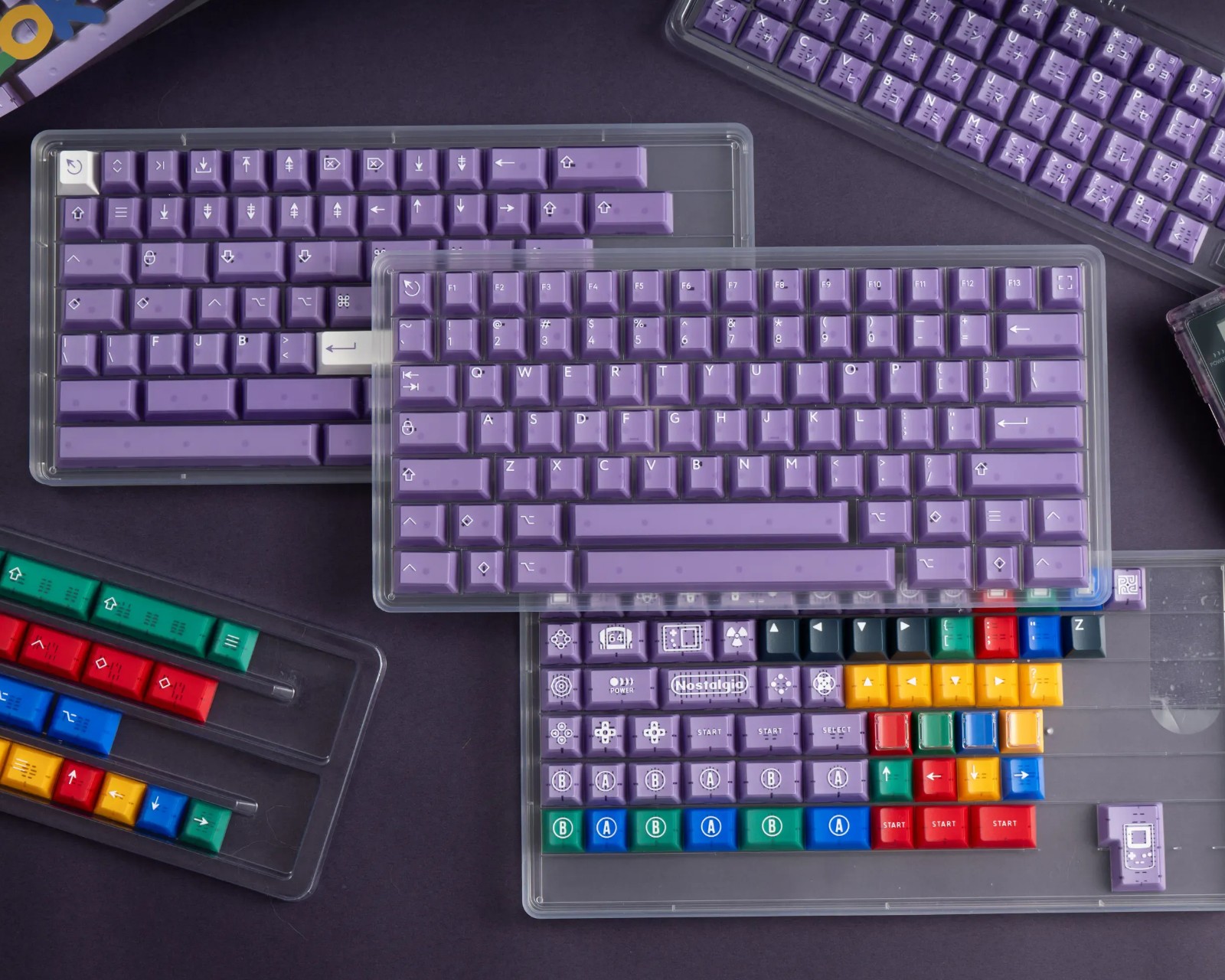 KBDfans PBTfans Atomic Purple R2 - Base Kit - us.MaxGaming.com