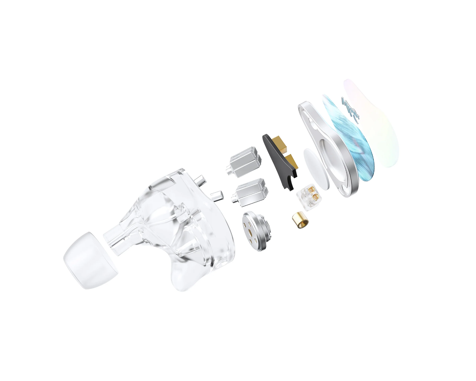 WLMOUSE HUAN 幻 IEM ゲーミングイヤホン Blue WLMOUSE 幻 IEM ゲーミングイヤホン