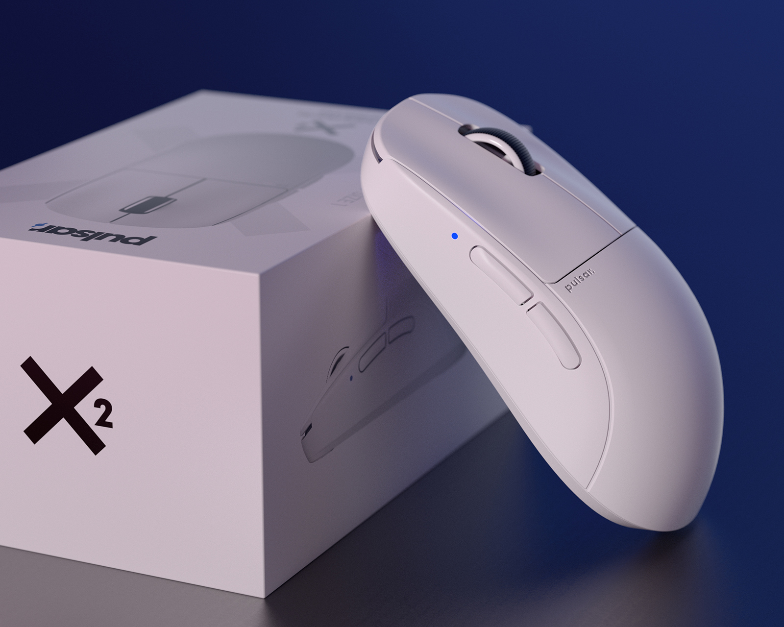 Pulsar X2 Wireless Gaming Mouse - White (Refurbished) - us