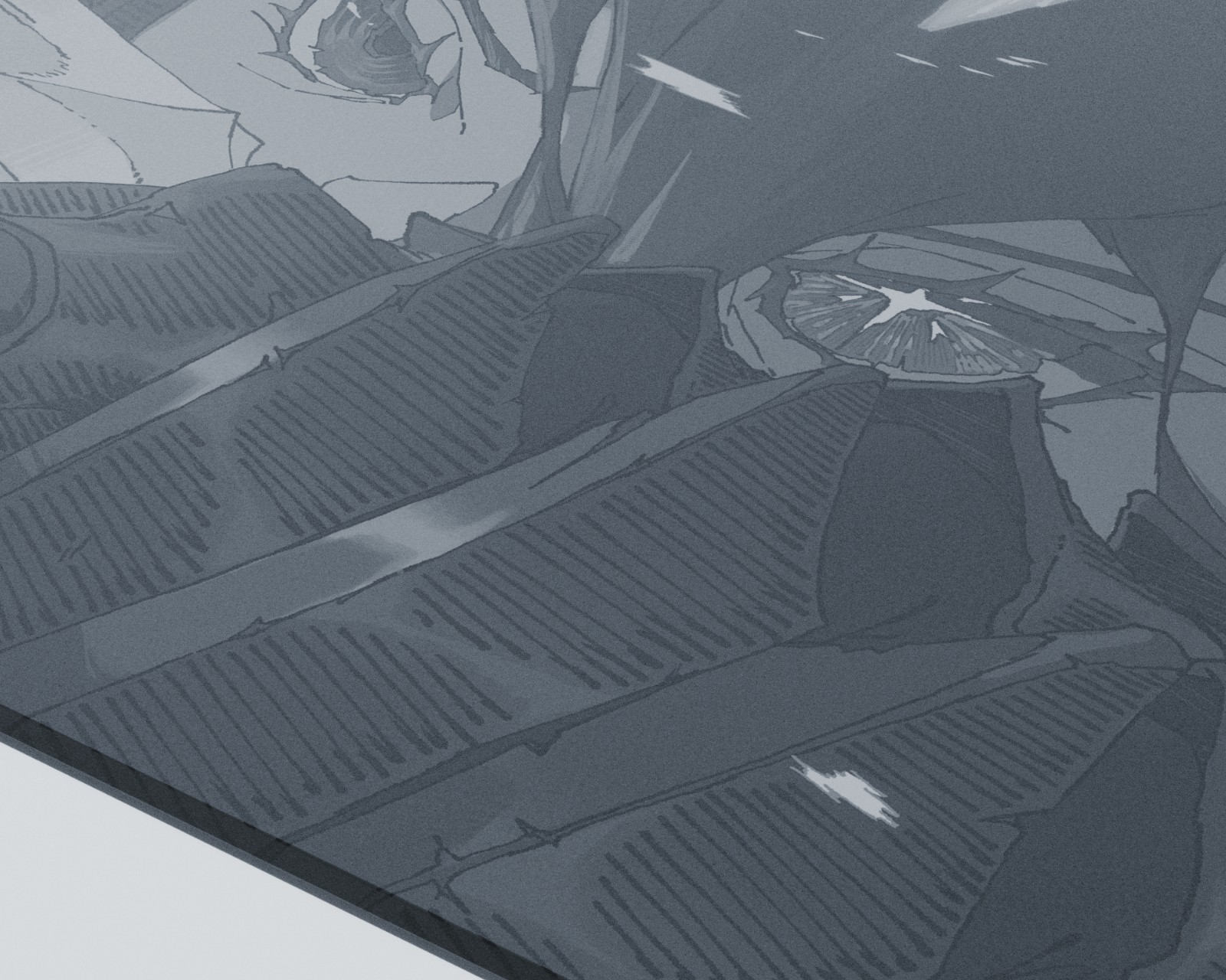 Yuki Aim Monokuro Glass Mousepad - Limited Edition - us.MaxGaming.com