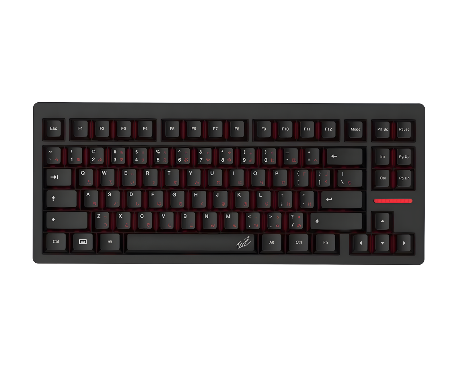 Wooting 80HE 80% TenZ Takeover ANSI US Keyboard - us.MaxGaming.com