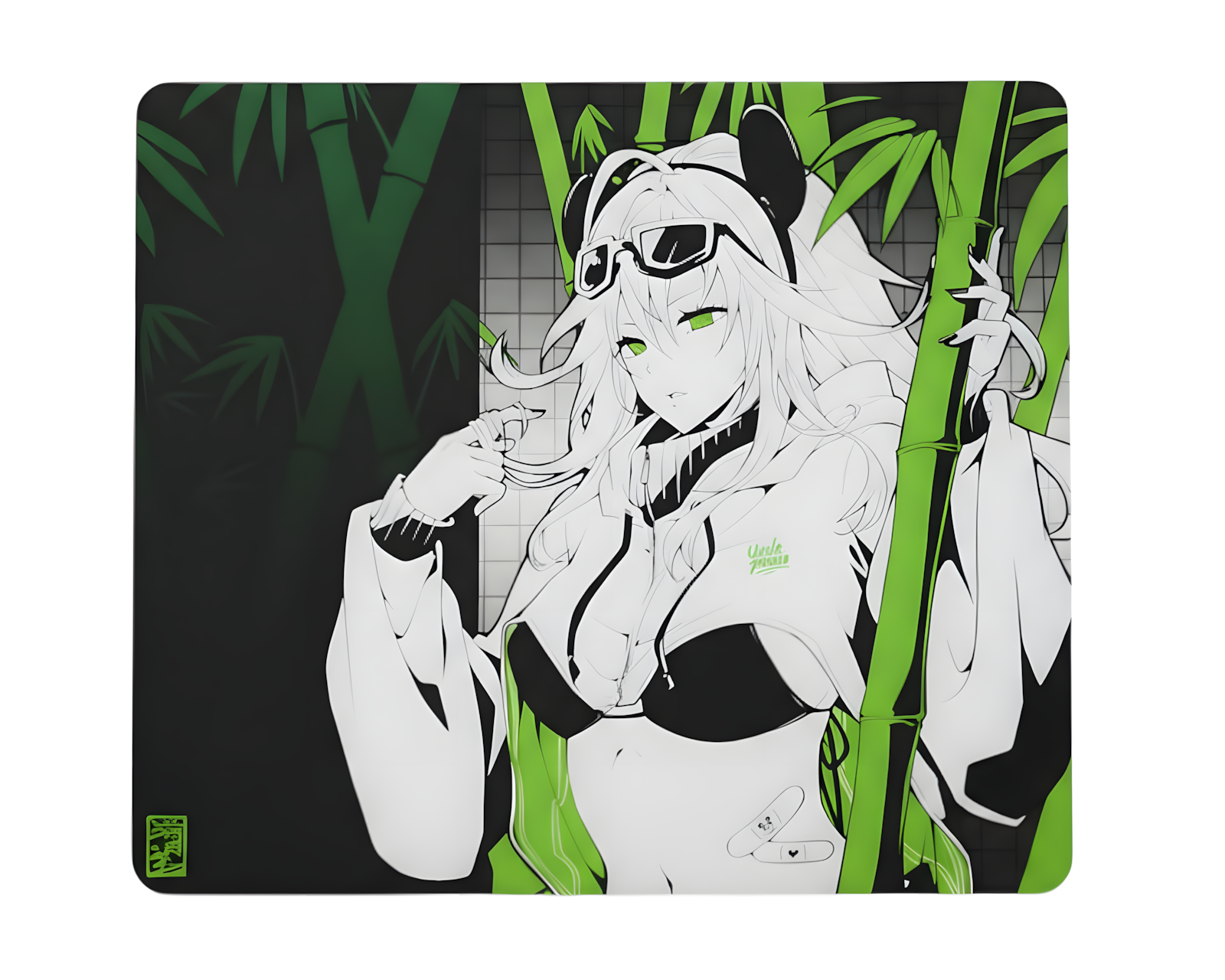 Uncle Panda BUQIU Glass Mousepad - us.MaxGaming.com