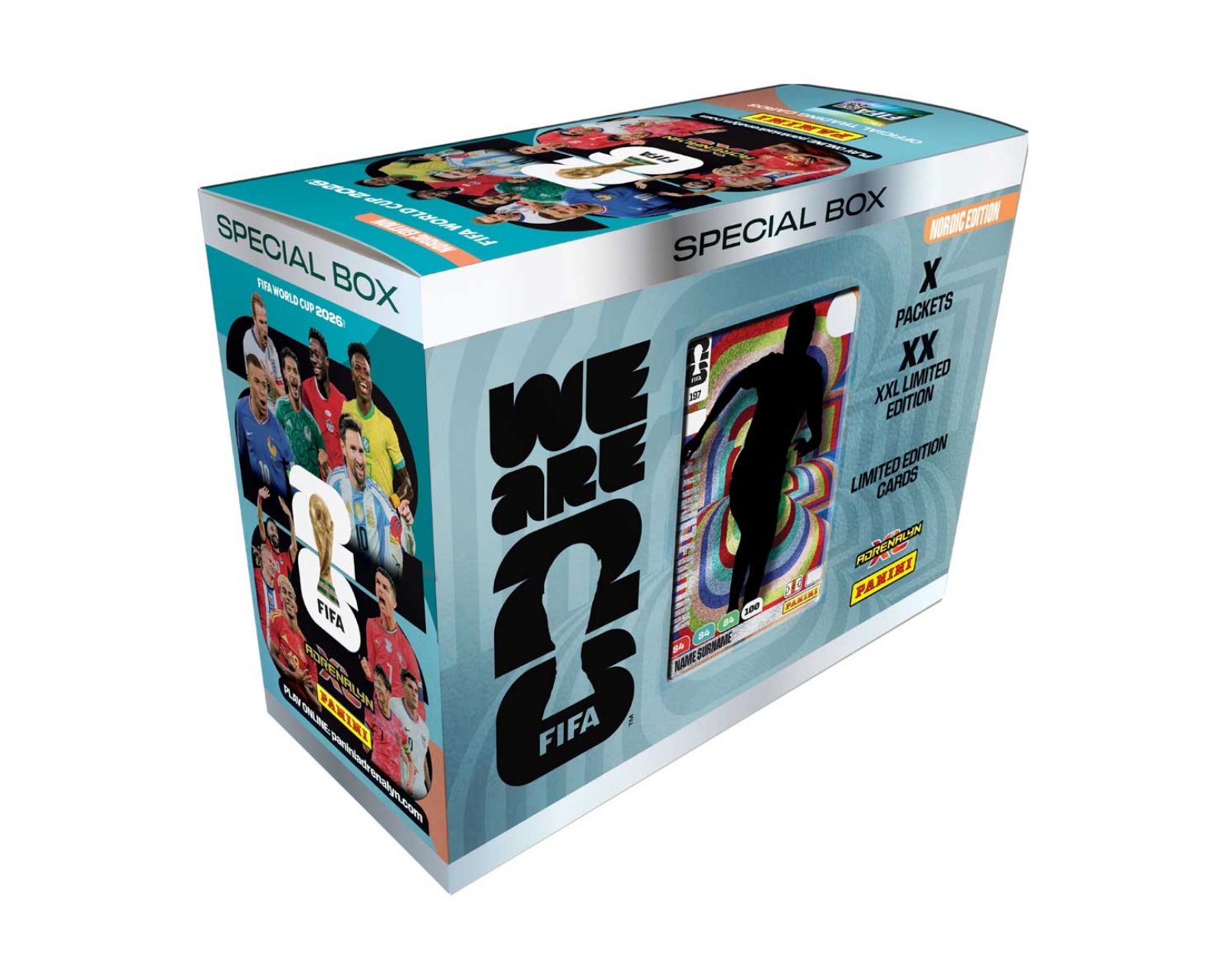 Panini World Cup 2026 Gift Box - Nordic Edition - us.MaxGaming.com