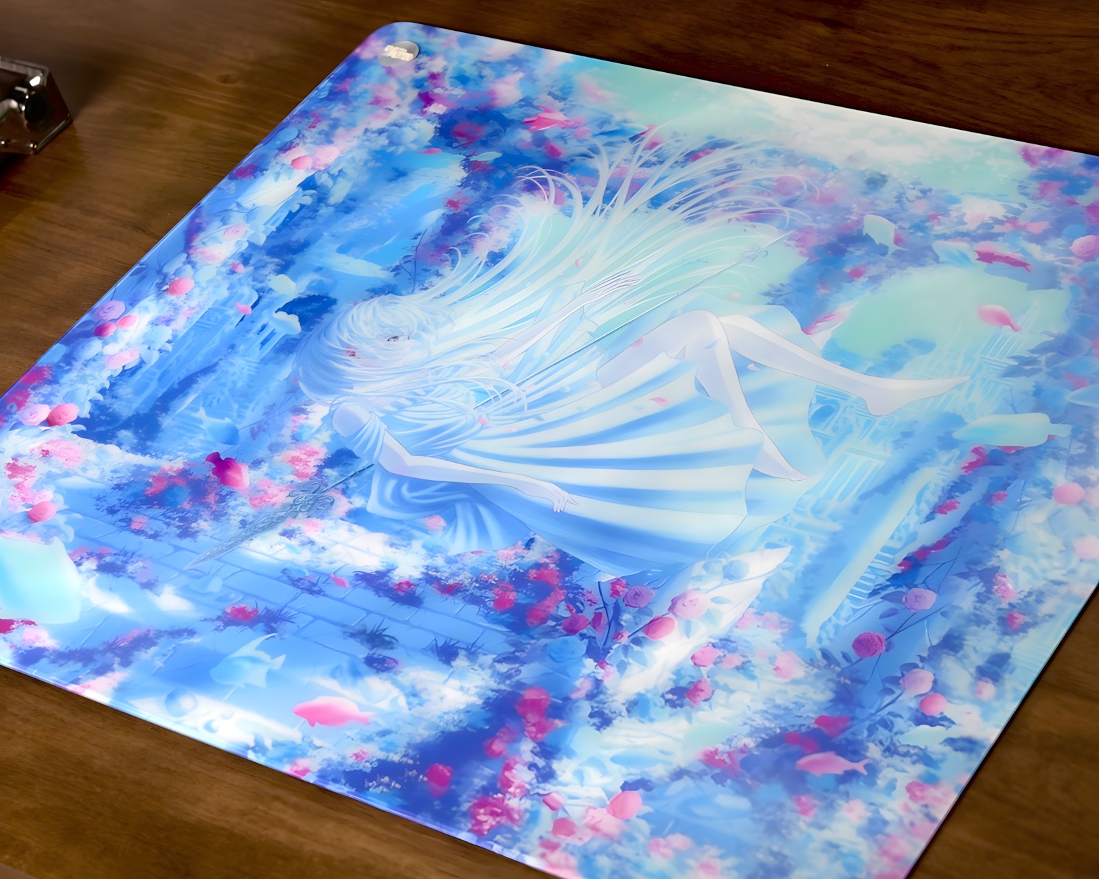 Uncle Panda Atlantis Glass Mousepad - us.MaxGaming.com