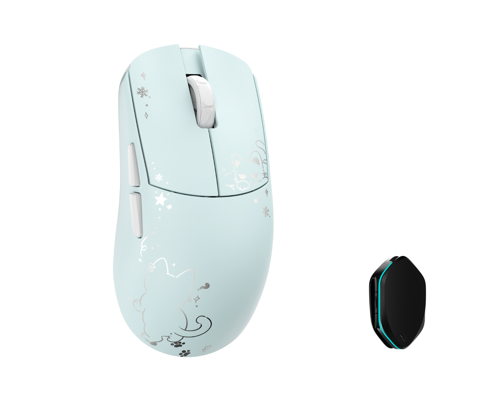 wlmouse ying 青 WLMouse YING Magnesium Gaming Mouse - Blue [Omron Opticals] - us