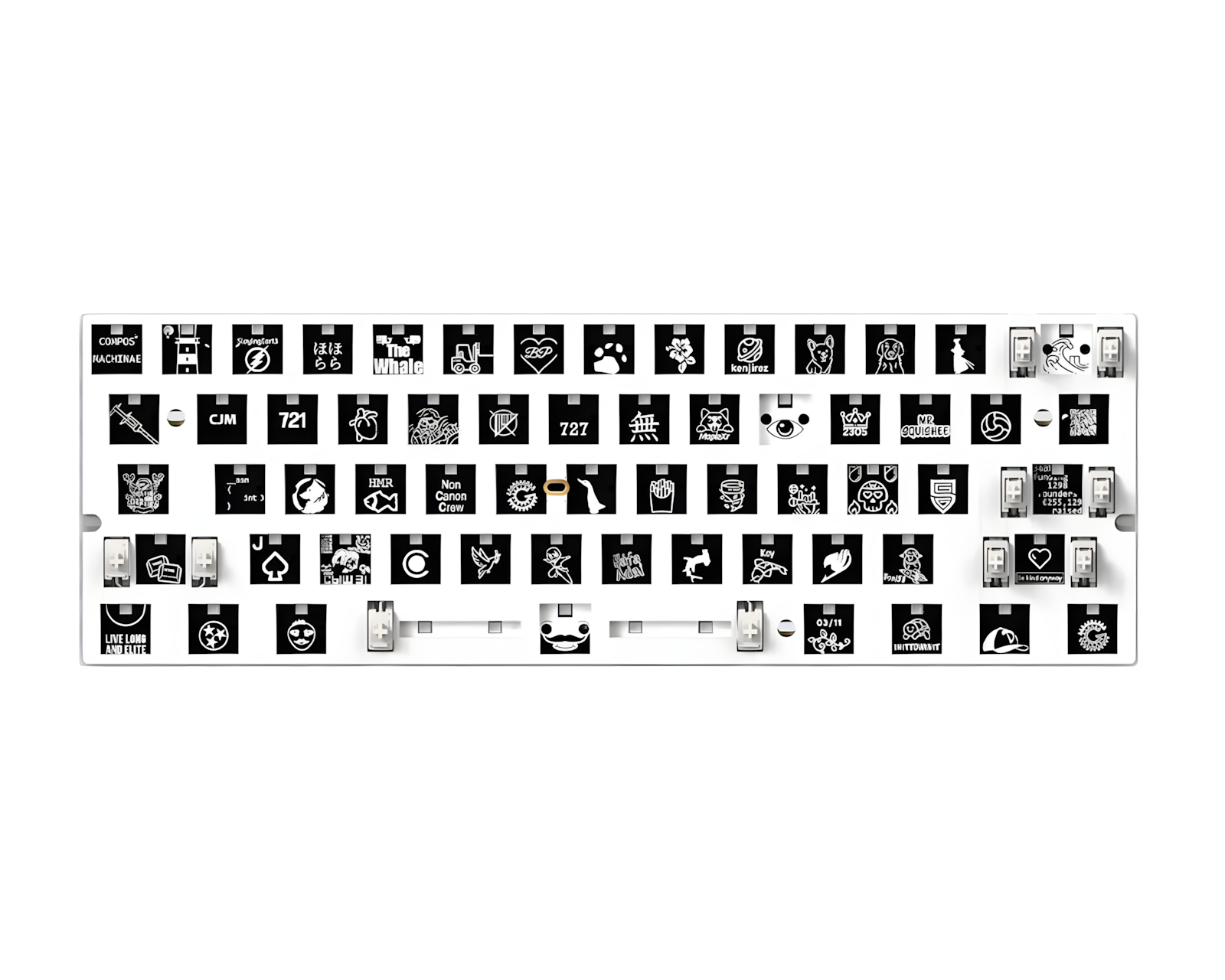 キーボード Wooting 60HE v2 Module ANSI Wooting 60HE V2 Module - ANSI - us.MaxGaming.com
