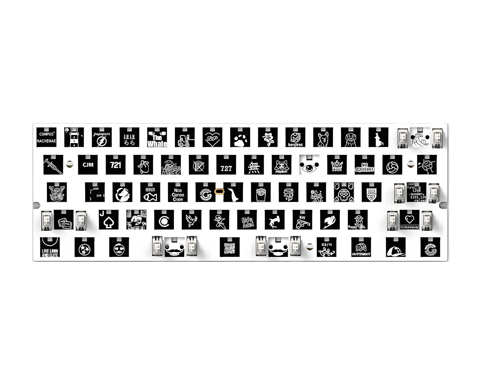 Wooting 60HE V2 Module - ANSI Split Spacebar - us.MaxGaming.com