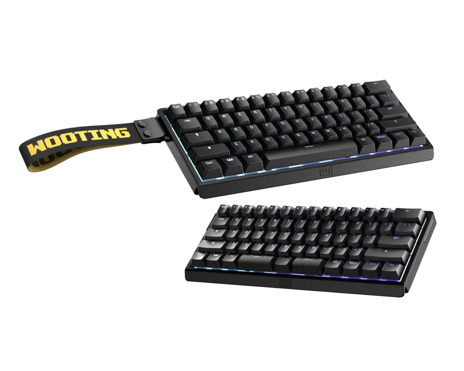 Wooting 60HE V2 Keyboard - ANSI Non Split Spacebar - Black