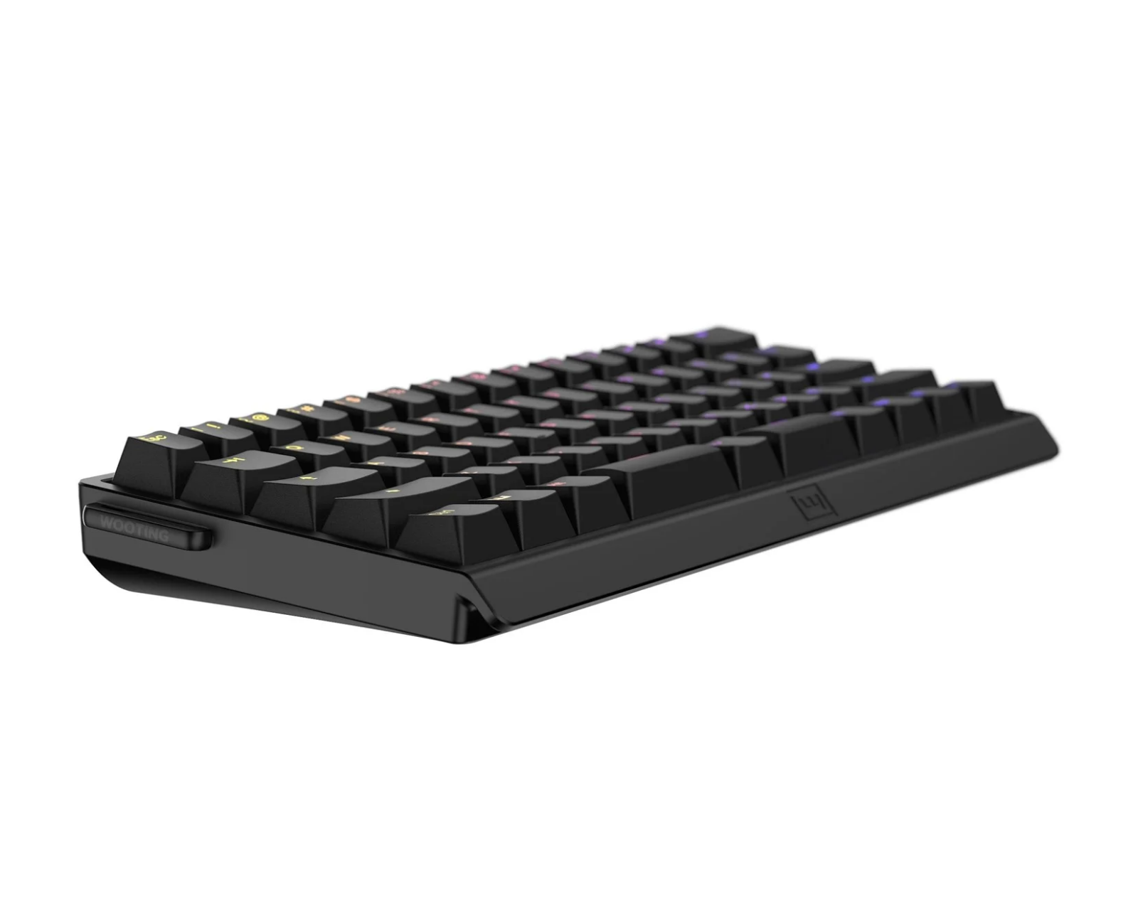 Wooting 60HE V2 Keyboard - ANSI Split Spacebar - Black Aluminium