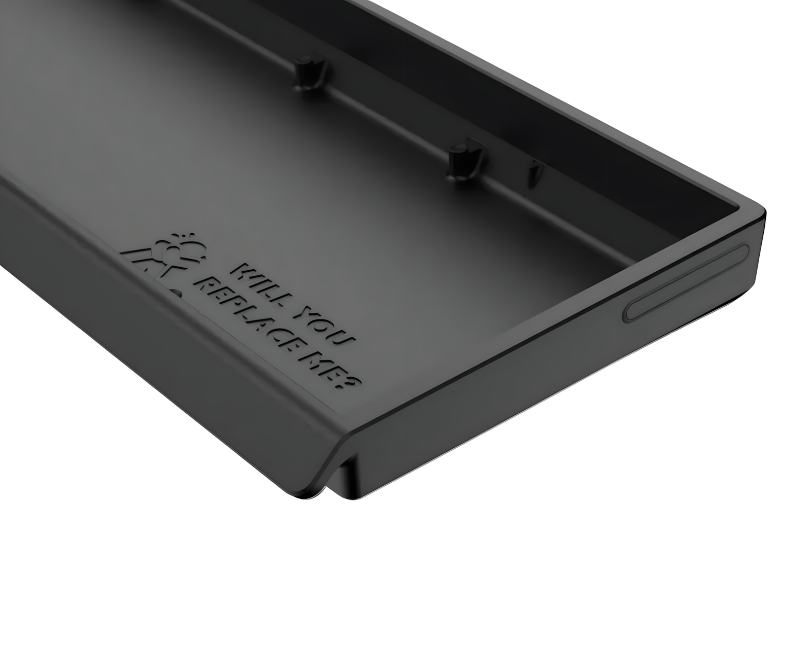 Wooting 60HE v2 Aluminum Case - Just Black - us.MaxGaming.com