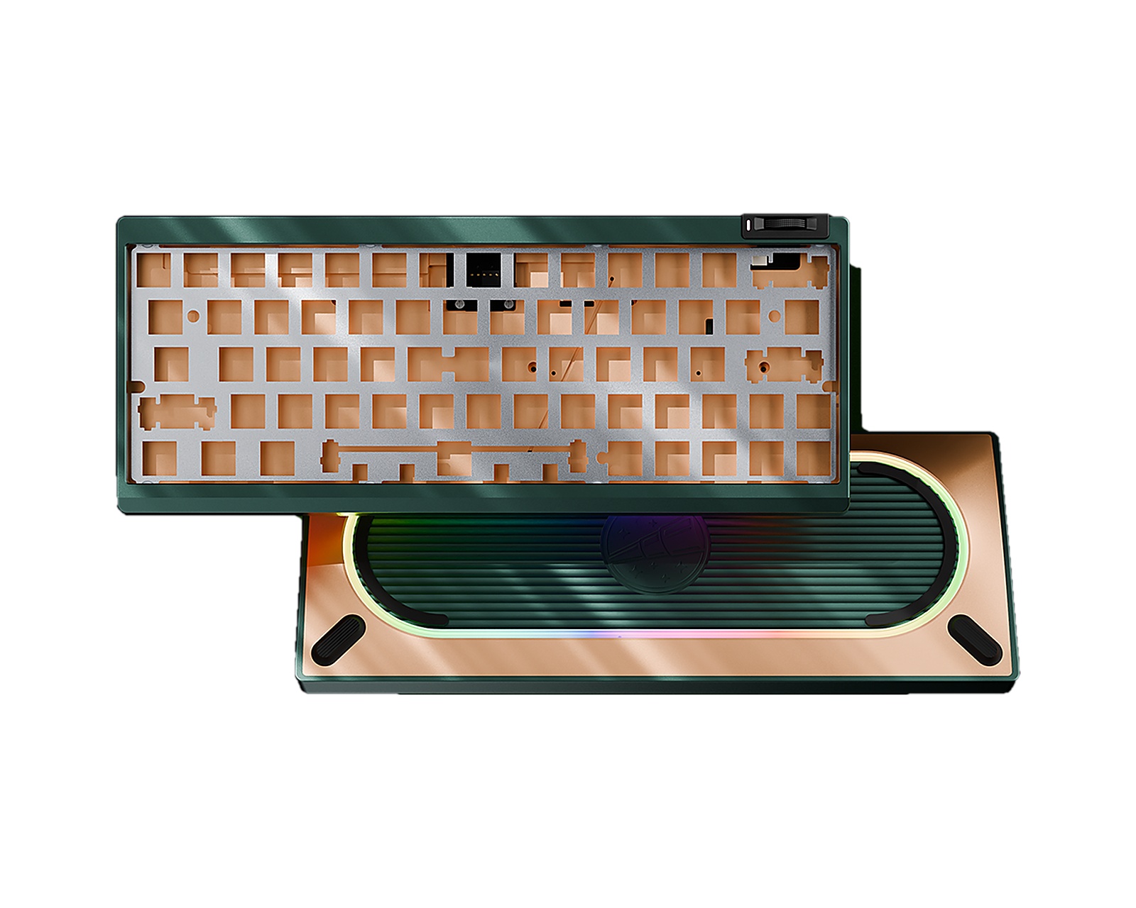 Wuque Studio Zoom64 Case Kit - Ink Teal - us.MaxGaming.com