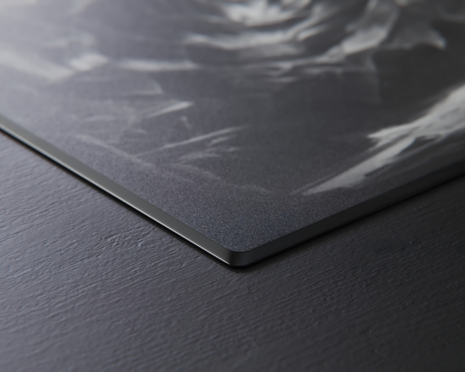 LockOn Odyssey Glass Mousepad - Black & White - Limited Edition