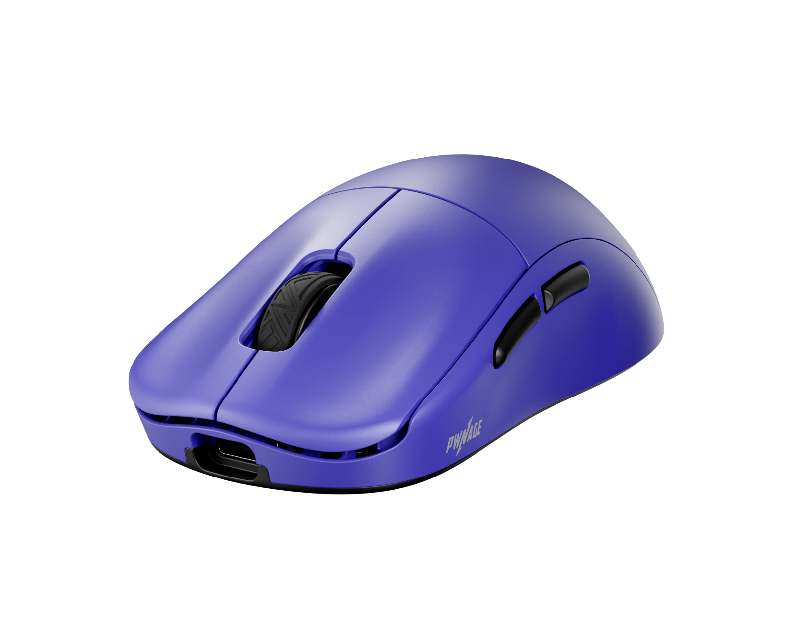 Pwnage Ultra Custom Pro Symm 3 Wireless Gaming Mouse - Purple - us