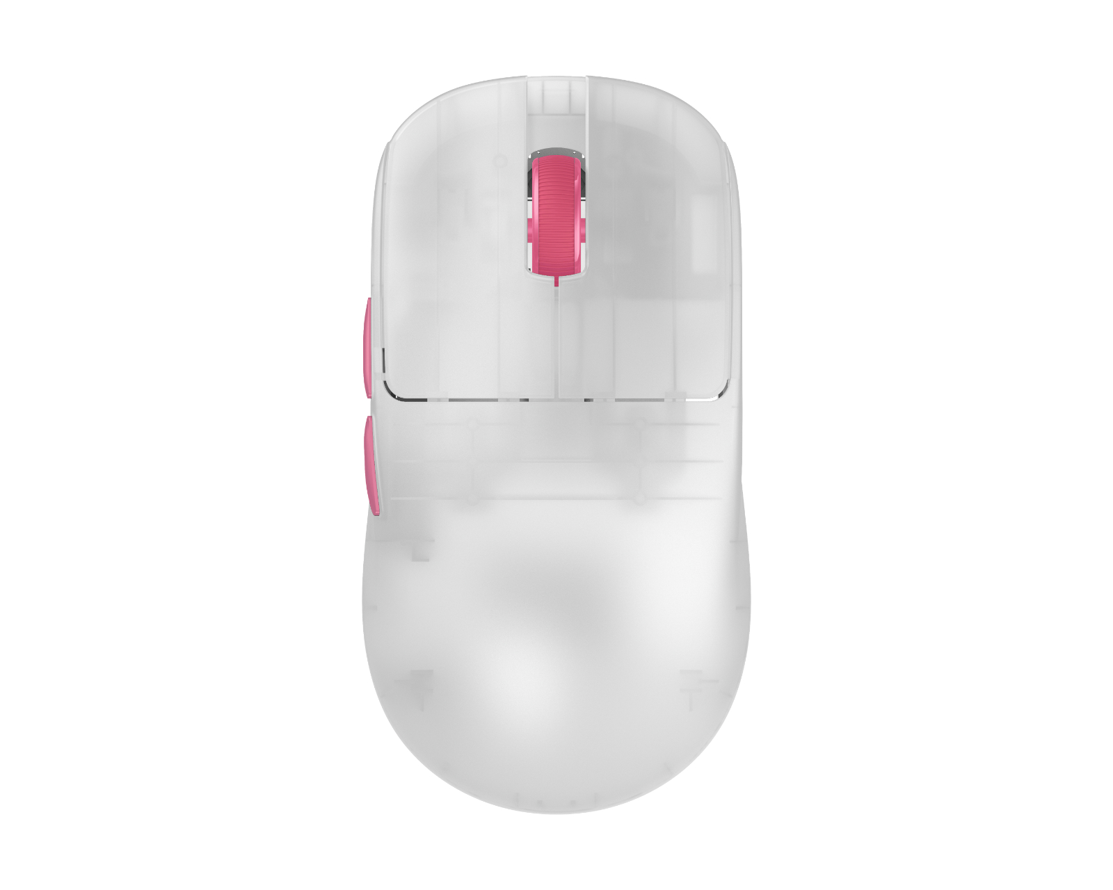 ATK GEAR ZERO ワイヤレスマウス 本体 ATK ZERO Wireless Gaming Mouse - Translucent White - us.MaxGaming.com