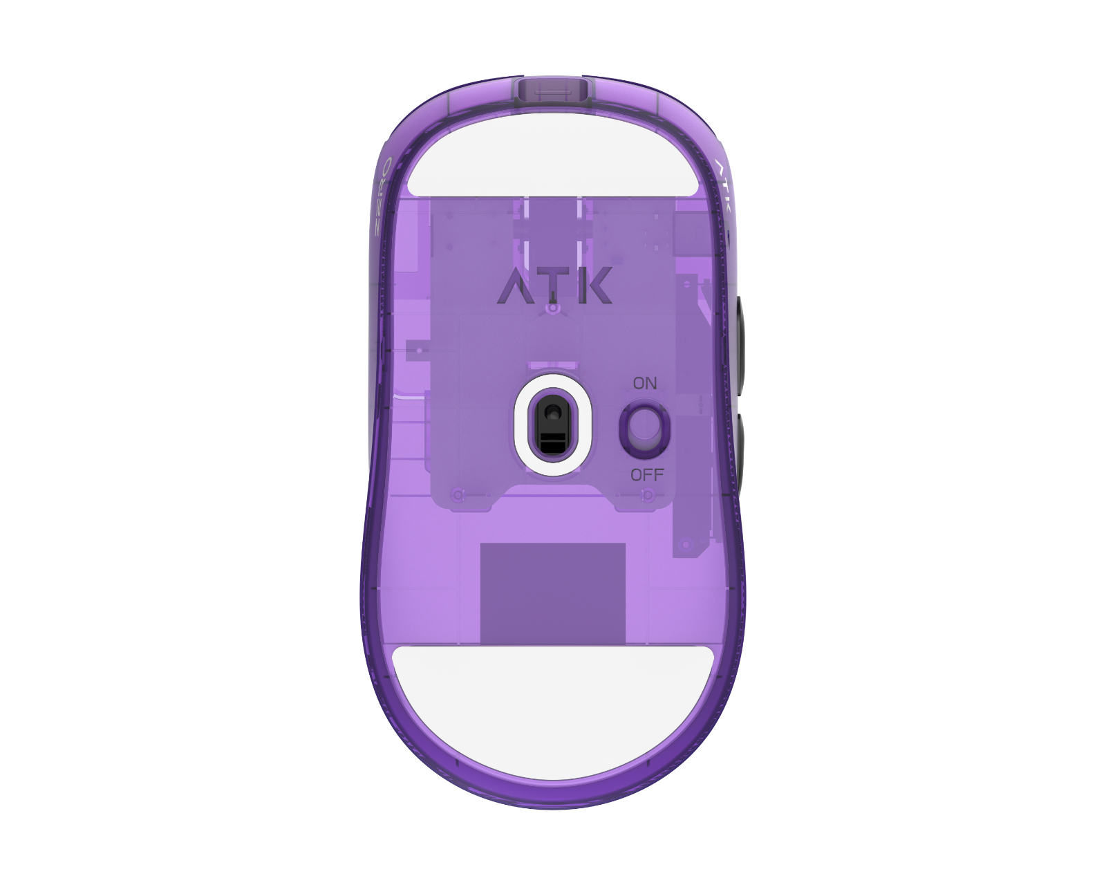 ATK ZERO Wireless Gaming Mouse - Translucent Purple - us.MaxGaming.com