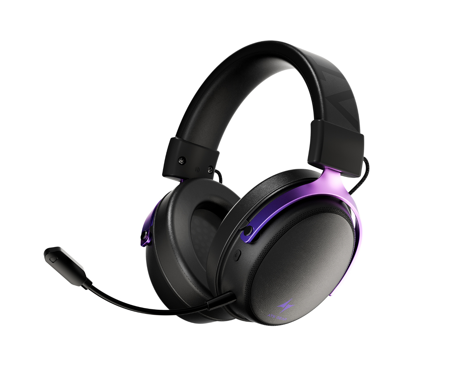 ATK N9 Ultra Wireless Gaming Headset - Black/Purple - us.MaxGaming.com