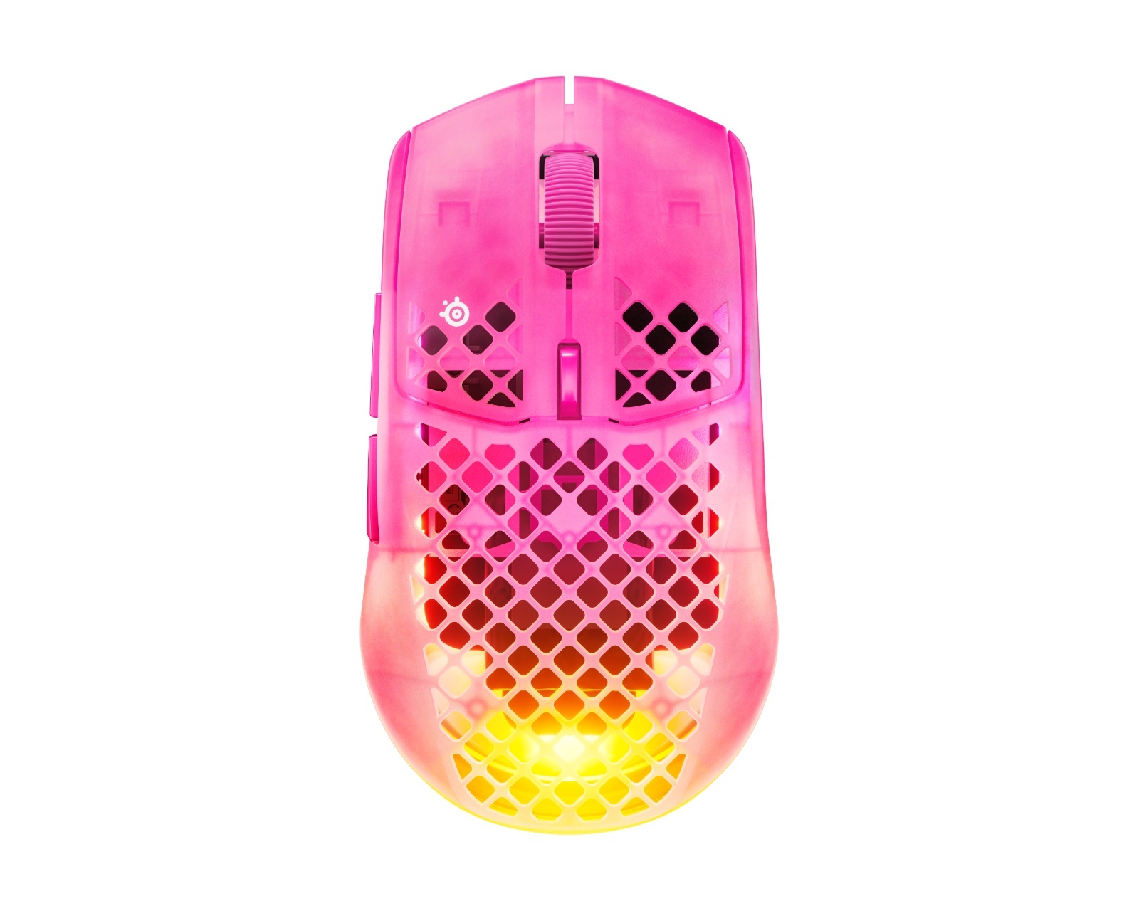 【新品未使用】SteelSeries Aerox 3 Wireless Gen2 SteelSeries Aerox 3 Gen 2 Wireless Gaming Mouse - Magenta Haze