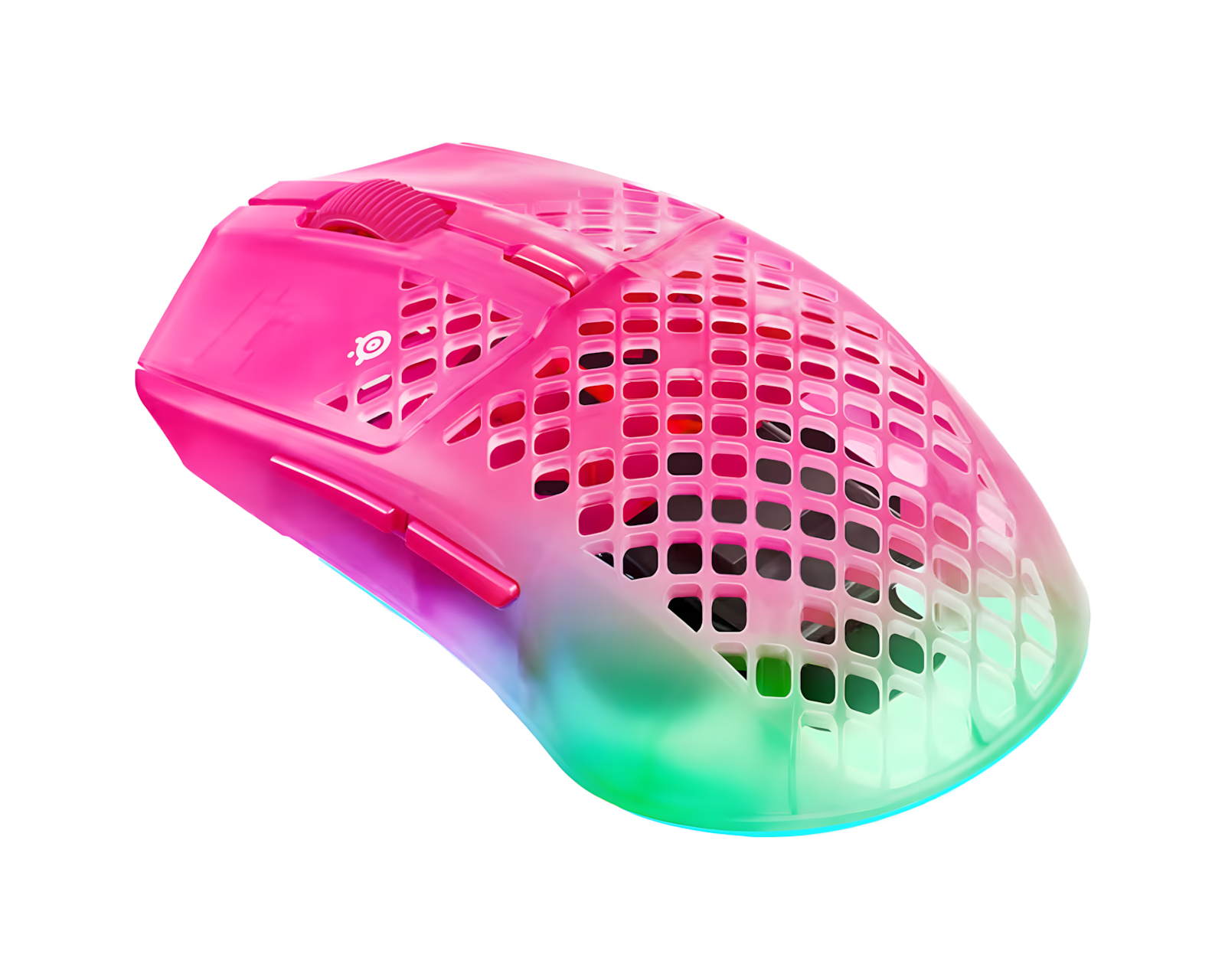 SteelSeries Aerox 3 Gen 2 Wireless Gaming Mouse - Magenta Haze