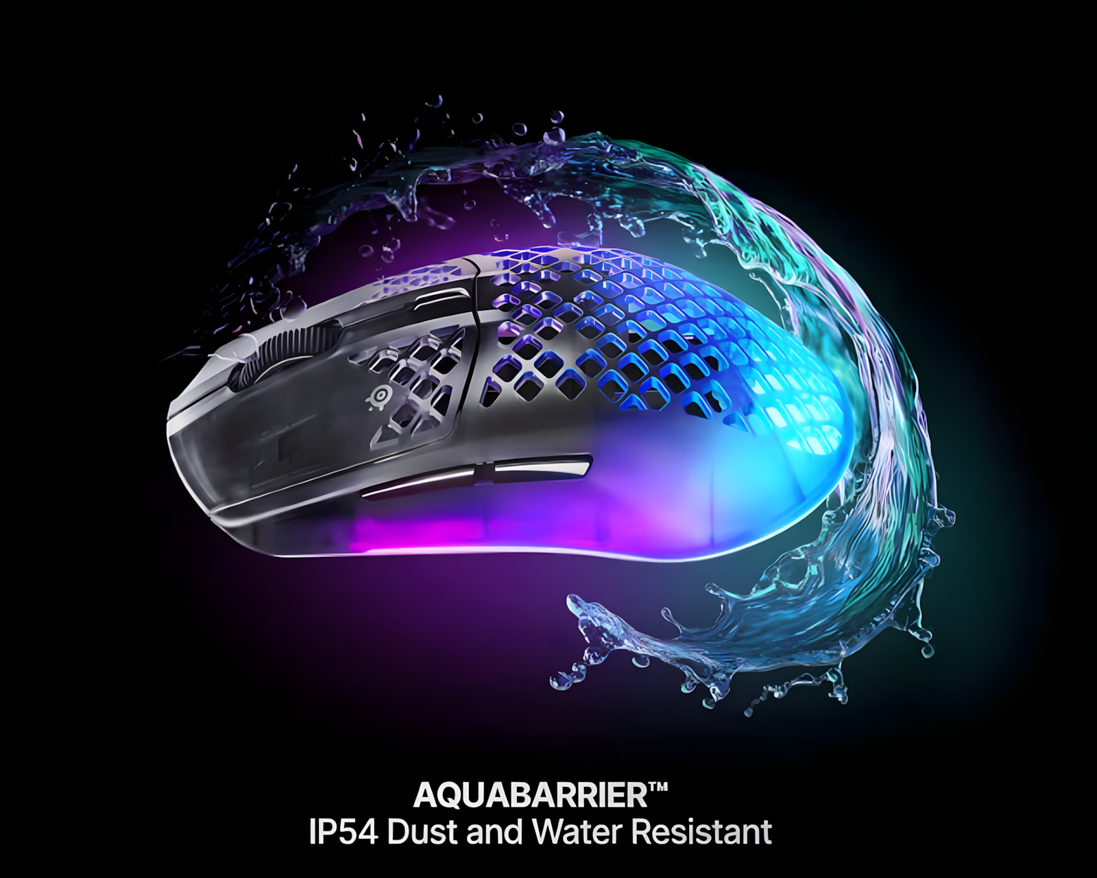 SteelSeries Aerox 3 Gen 2 Wireless Gaming Mouse - Shadow - us