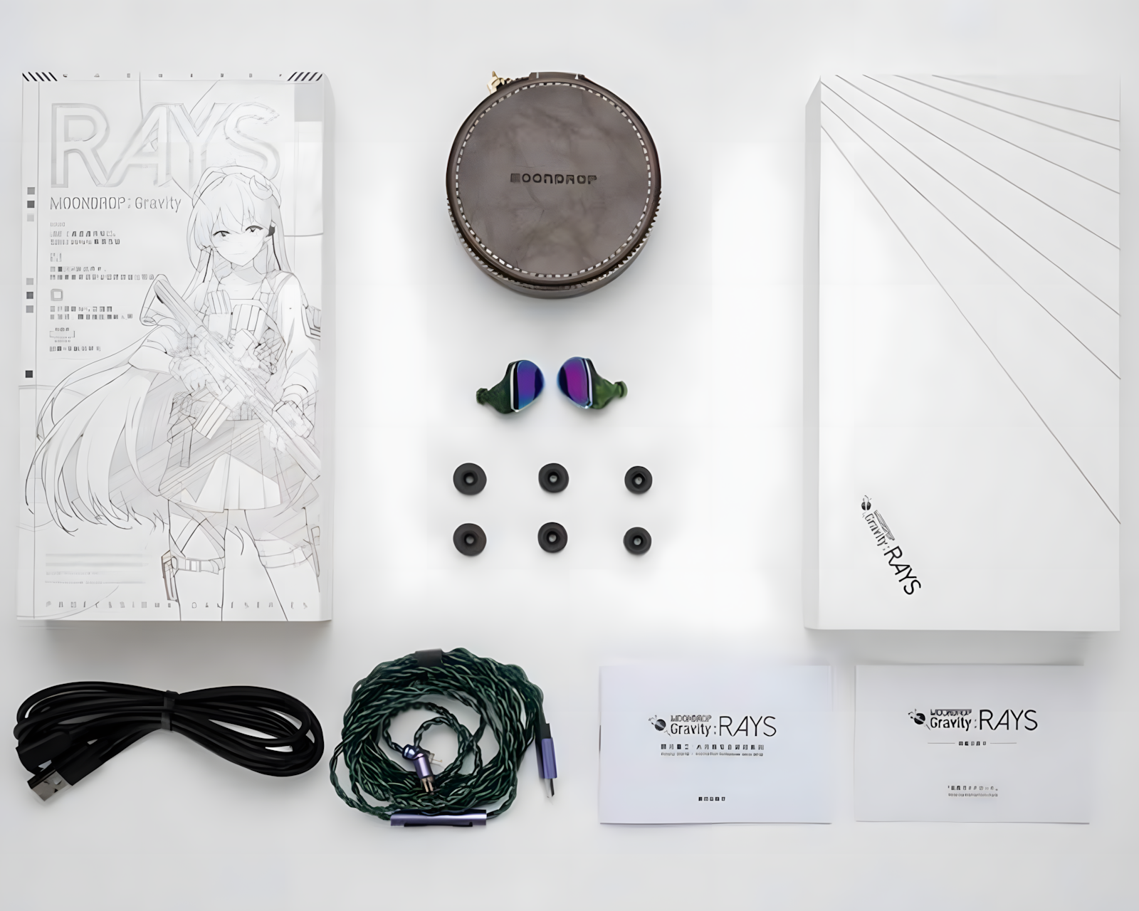 MoonDrop Rays In-Ear Headphones - us.MaxGaming.com