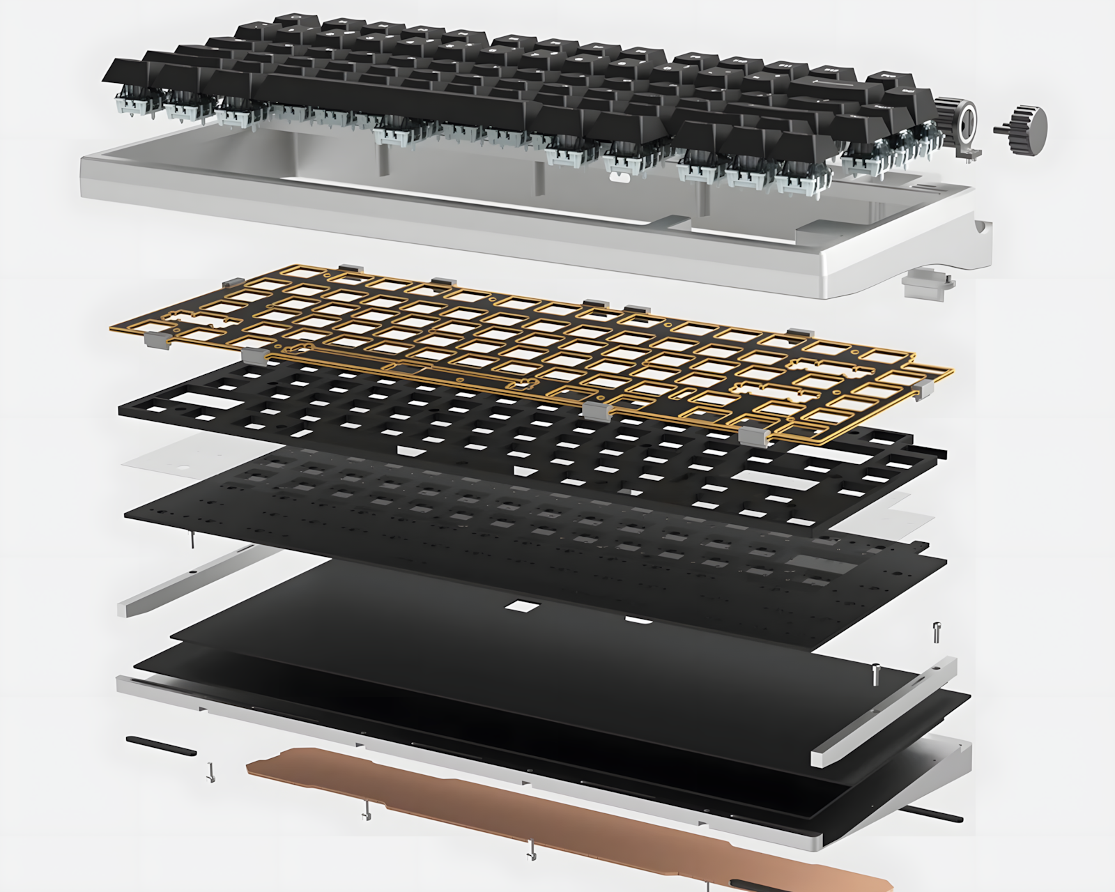 Tekkusai Titan 75HE Keyboard - ANSI - us.MaxGaming.com