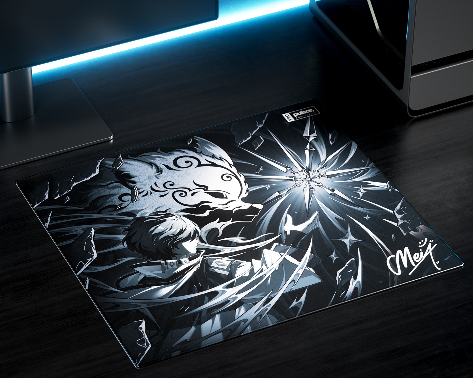 Pulsar Pro Series Meiy Glass Mouse Pad - us.MaxGaming.com