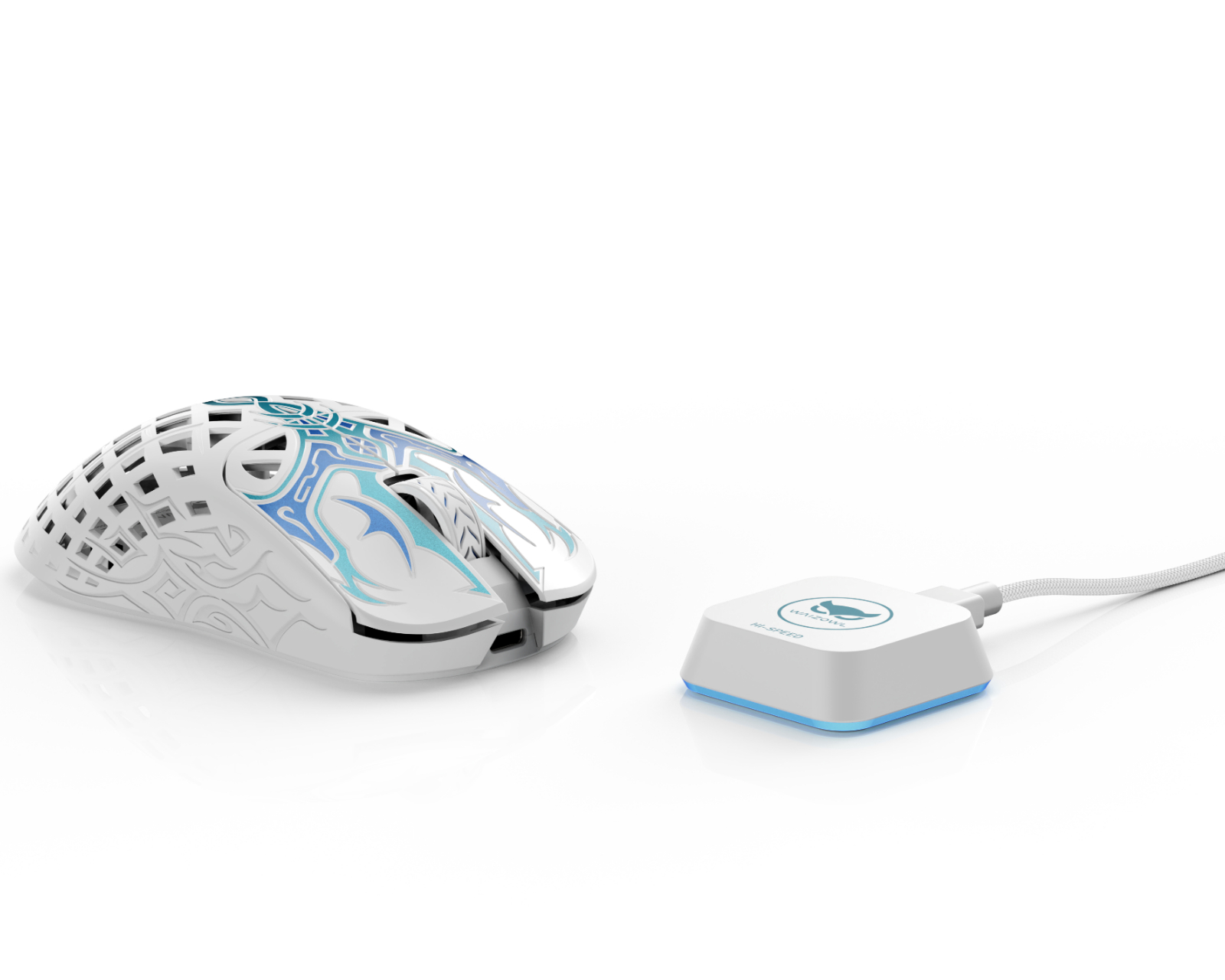 Waizowl TRIAINA - 8K Wireless Gaming Mouse - Riptide - us