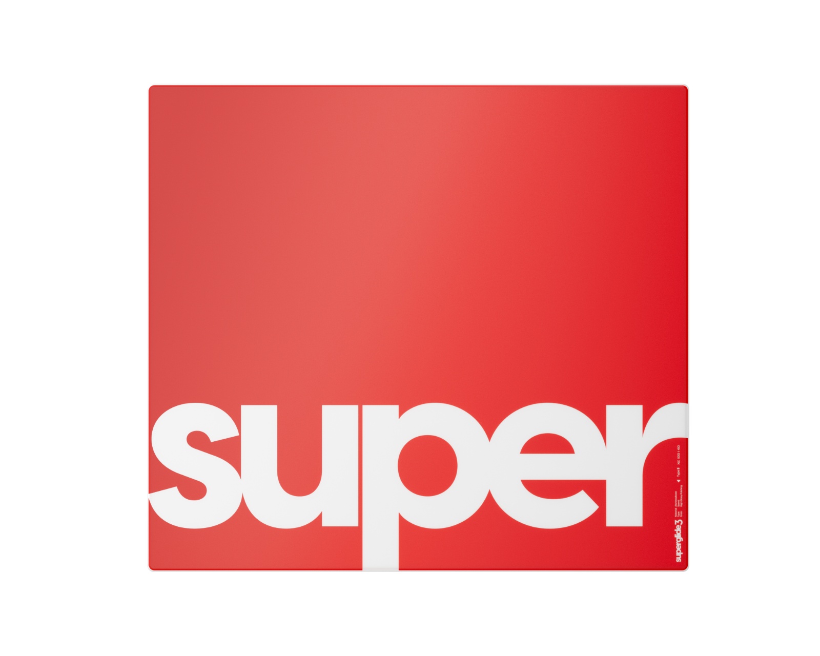 マウス・トラックボール Superglide2 Glass Mousepad Superglide Glass Mouse Pad v3 XLE Type-S - Red - us.MaxGaming.com