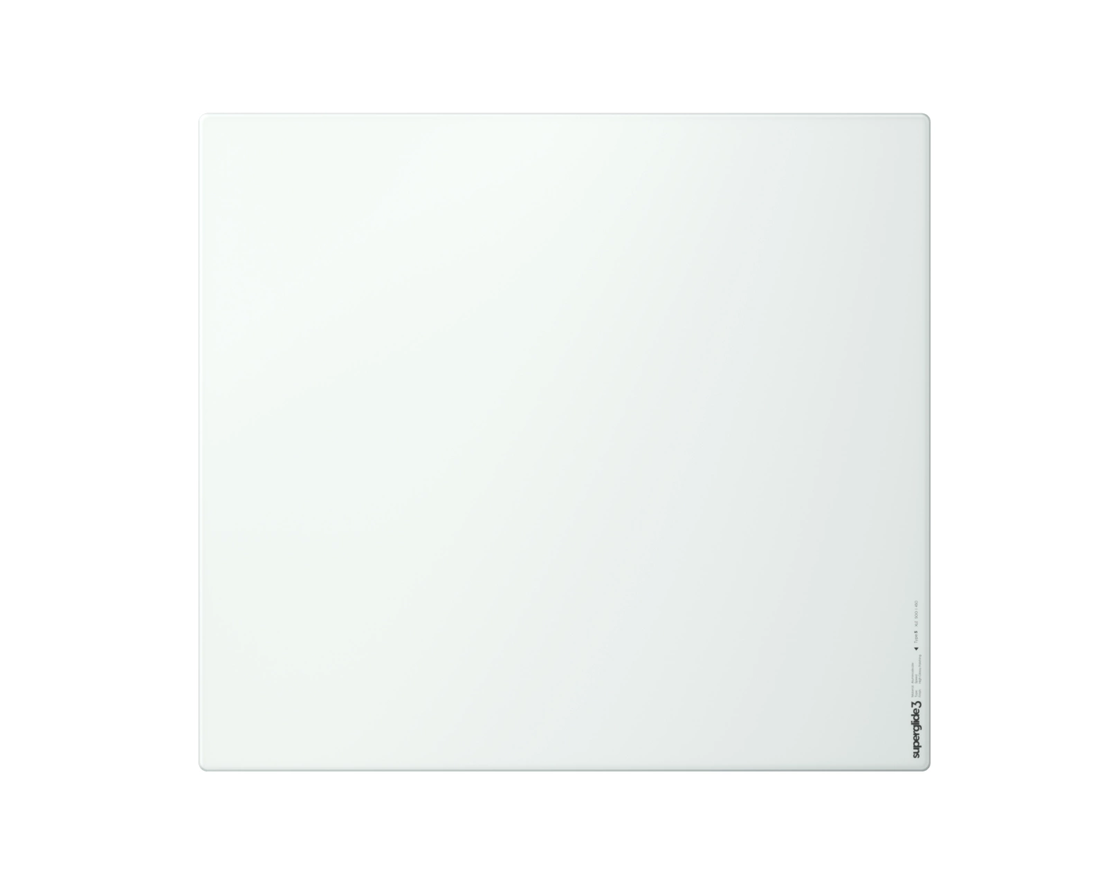Superglide Glass Mousepad v3 XLE Type-S - White - us.MaxGaming.com