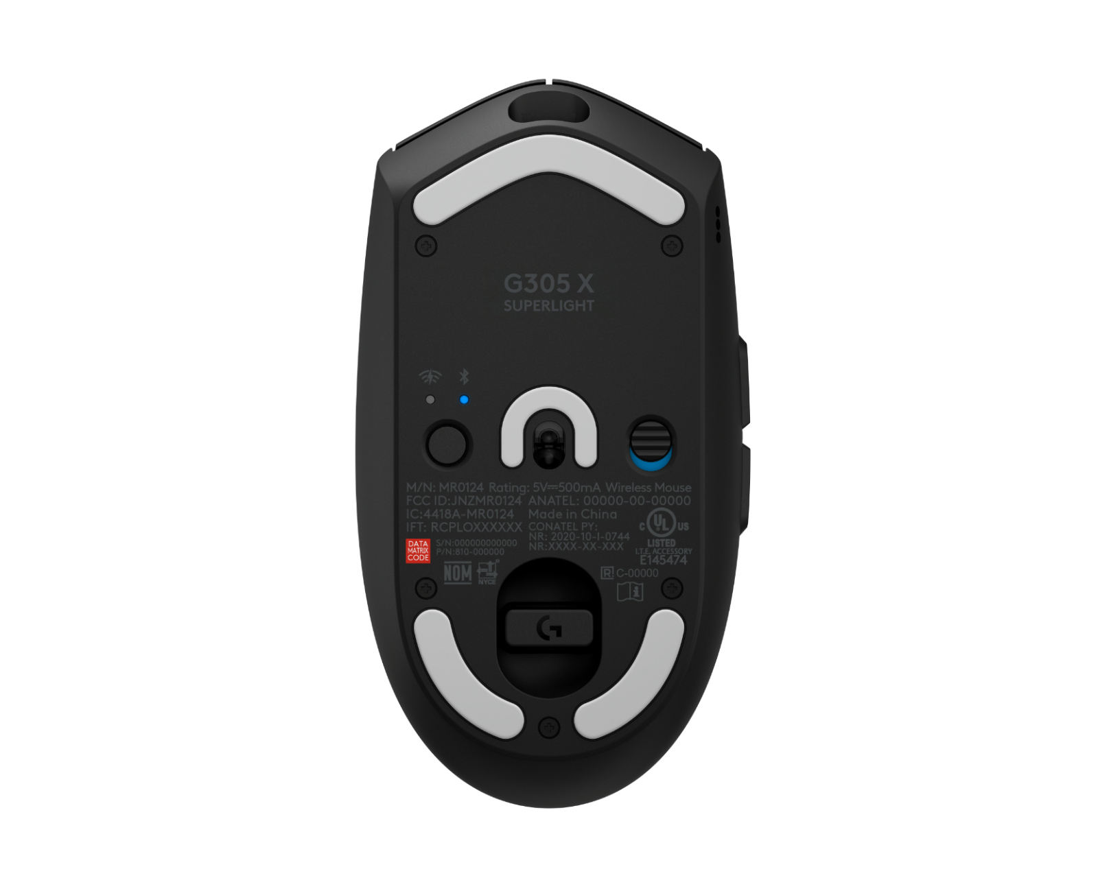 Logitech G305 X Superlight Wireless Gaming Mouse - Black - us