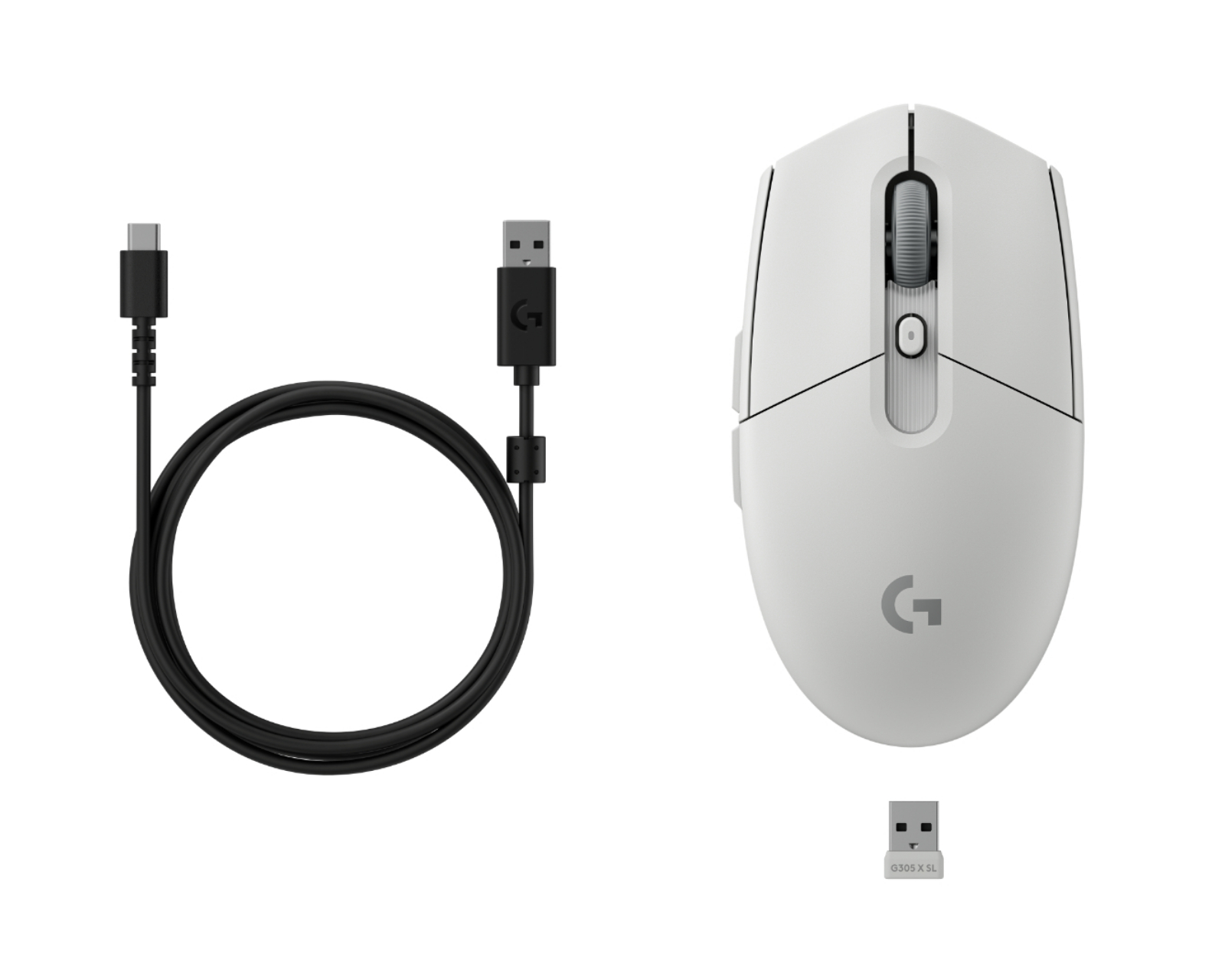 Logitech G305 X Superlight Wireless Gaming Mouse - White - us