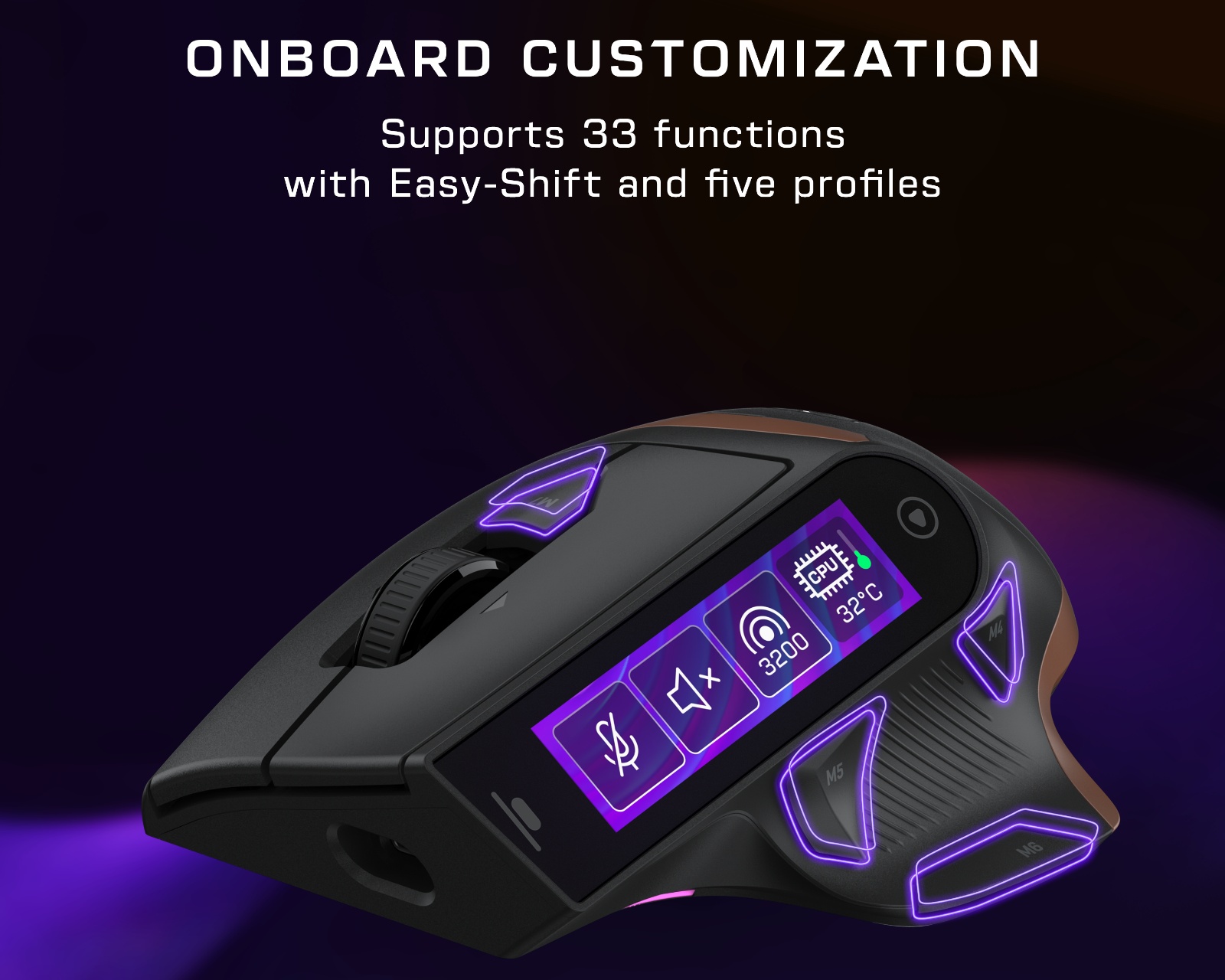Turtle Beach Command MC7 Wireless Gaming Mouse - Black - us