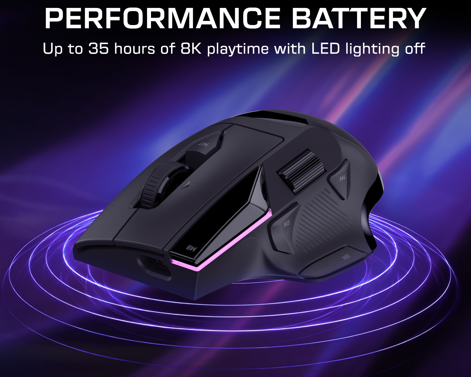 Turtle Beach Command MC5 Wireless Gaming Mouse - Black - us