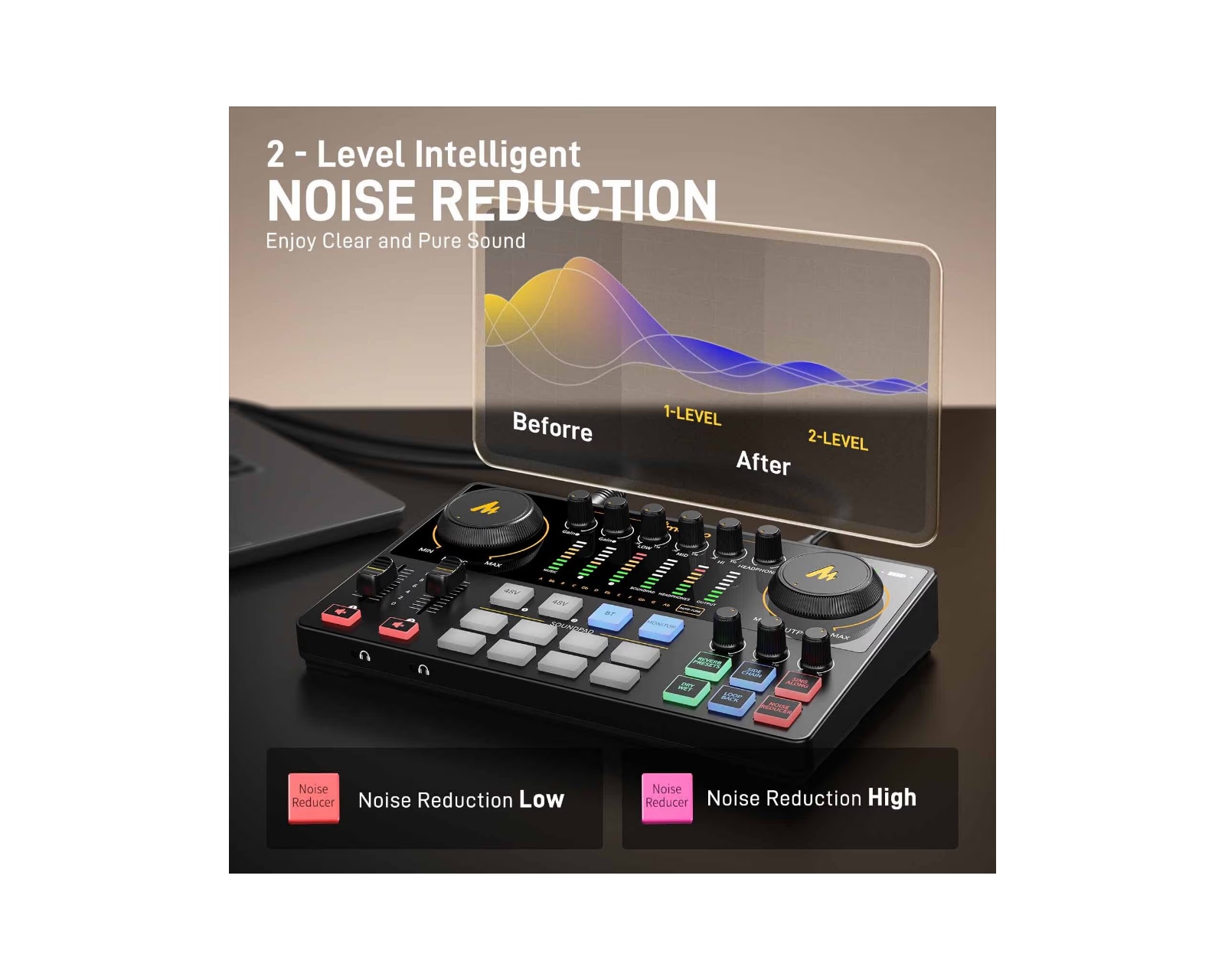 Maono Maonocaster E2 GEN2 Audio Mixer - us.MaxGaming.com