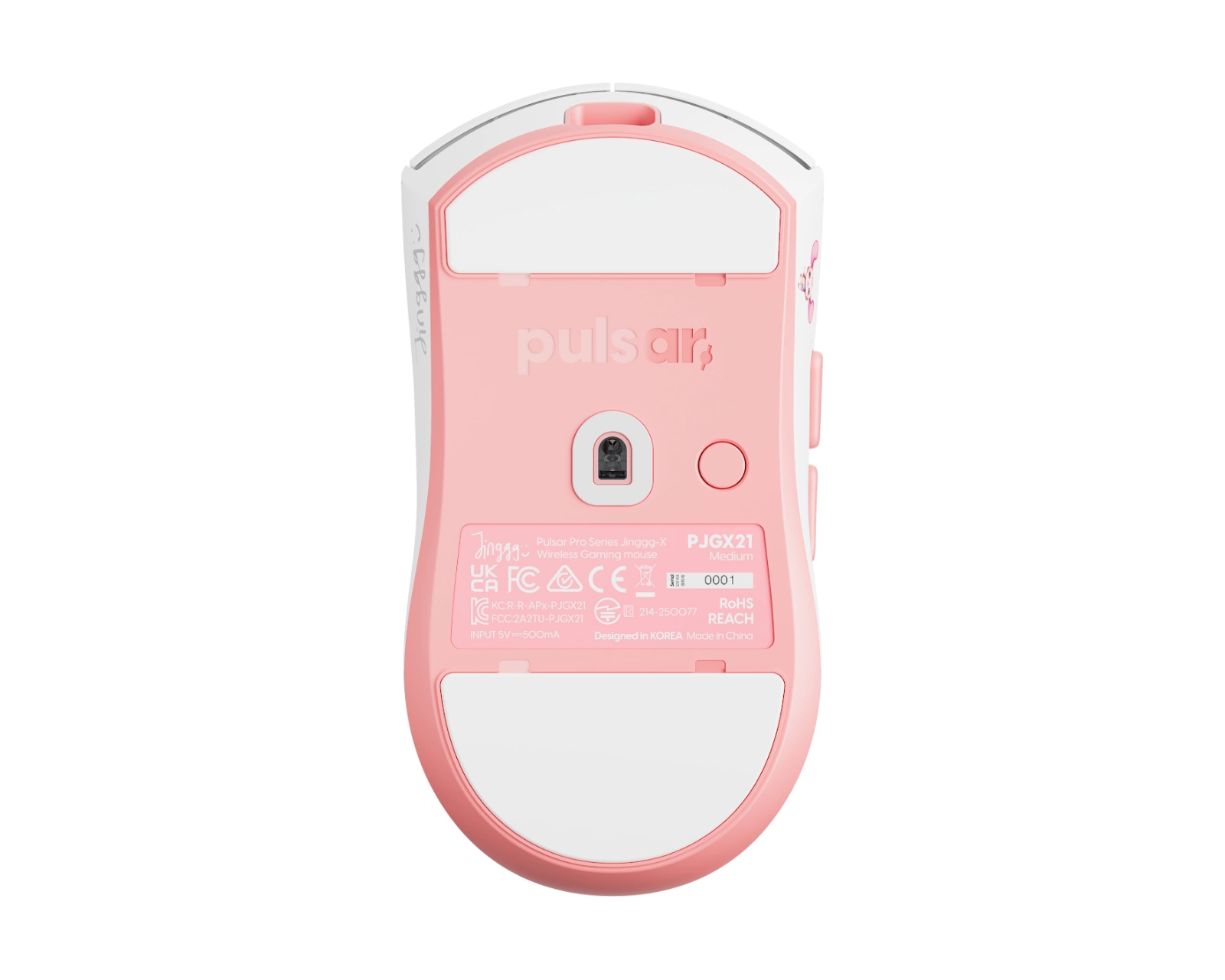 Pulsar Pro Series Jinggg-X Gaming Mouse - Pink - us.MaxGaming.com