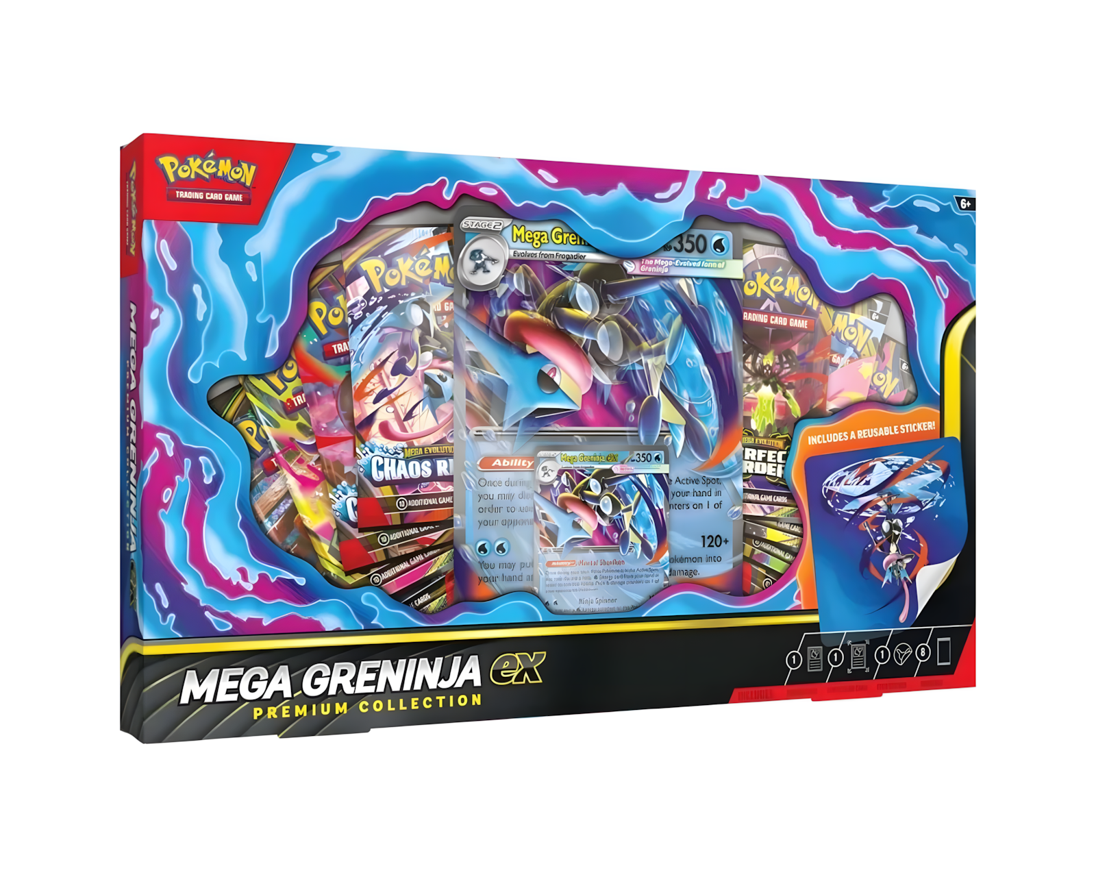 Pokémon Mega Greninja ex Premium Collection - us.MaxGaming.com