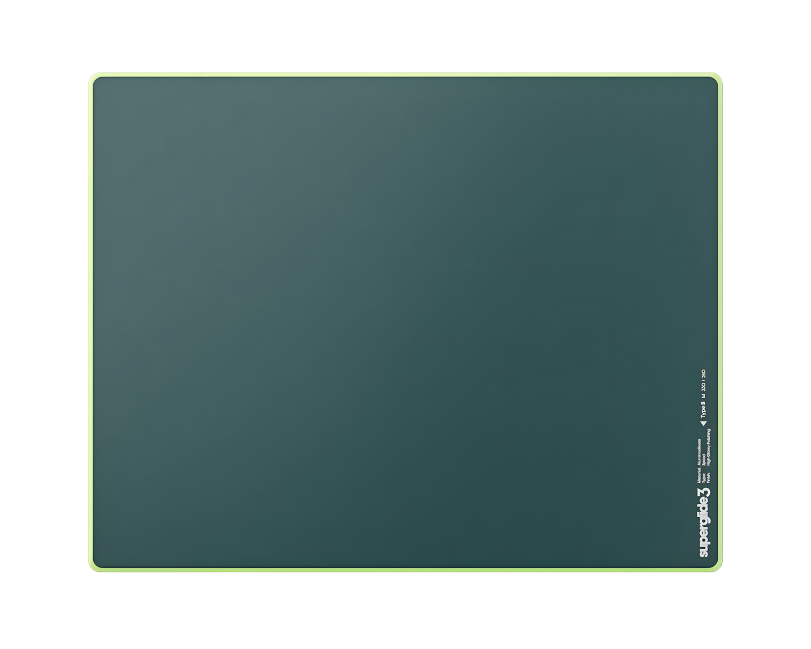 Superglide Glass Mouse Pad v3 M - Type-S - Green - us.MaxGaming.com