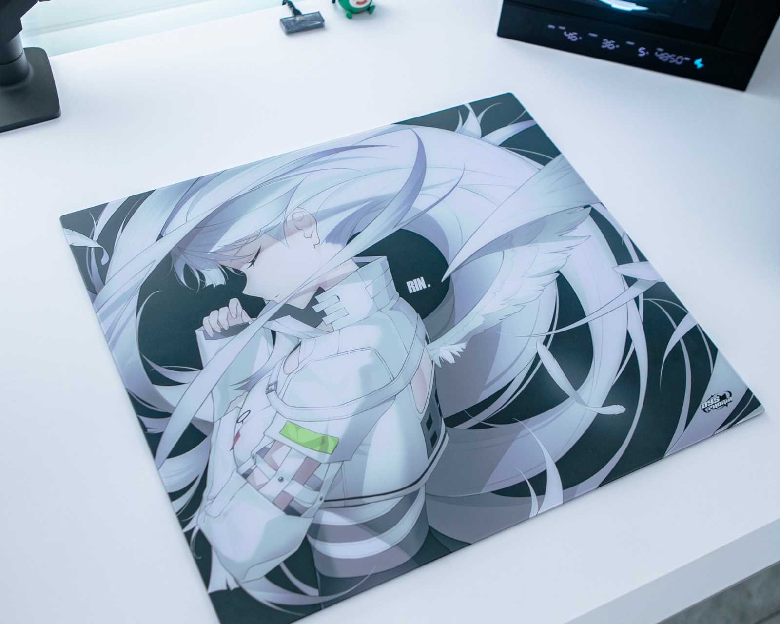 Dysphoria RIN Black - Glass Mousepad - us.MaxGaming.com