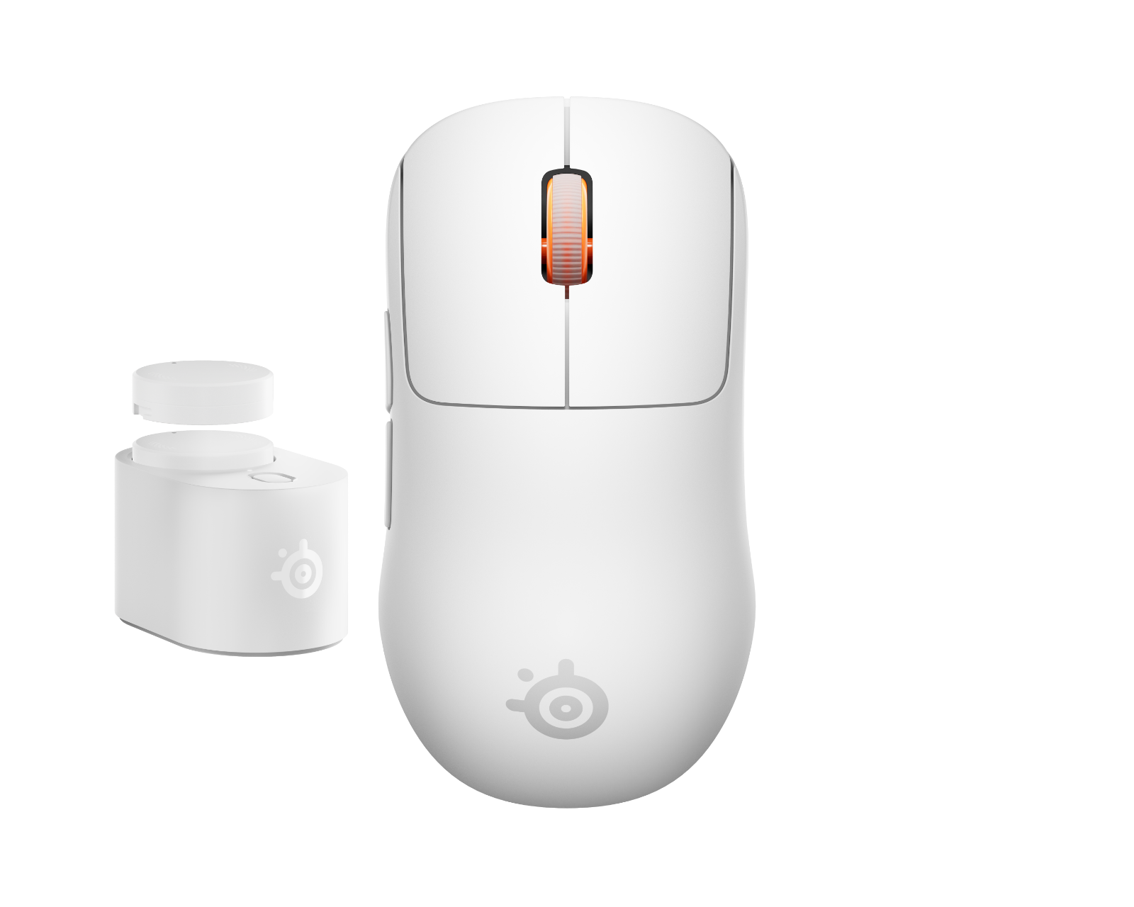 SteelSeries Sensei Pro Wireless Gaming Mouse - White - us