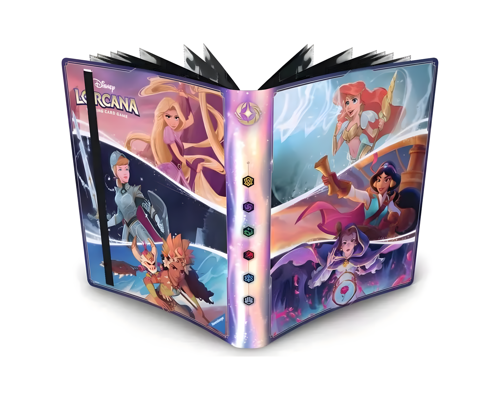 Disney Lorcana TCG Fabled Princess Portfolio Binder - us.MaxGaming.com